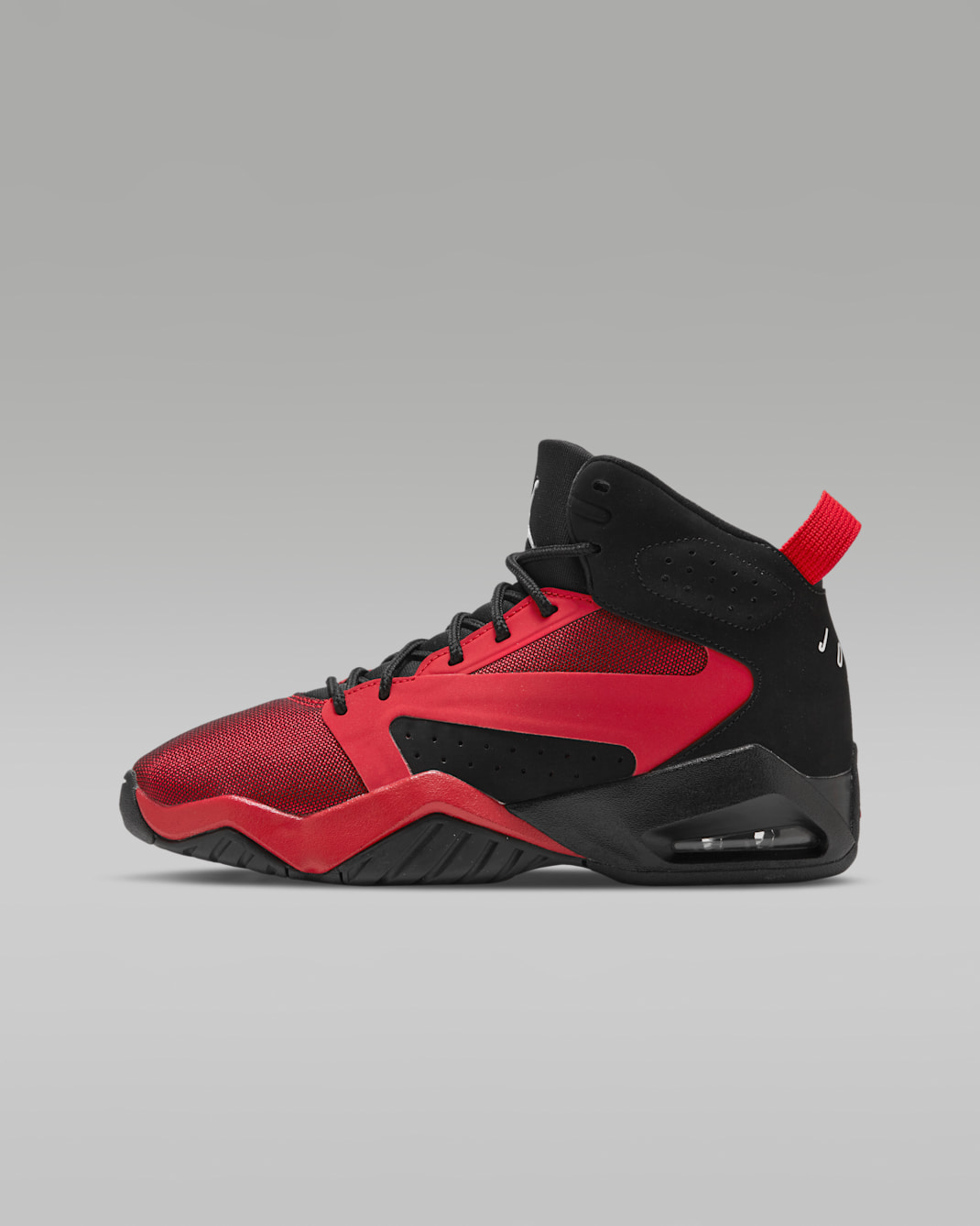 Tenis Jordan Lift Off para niños grandes - Negro/Blanco/Rojo gimnasio