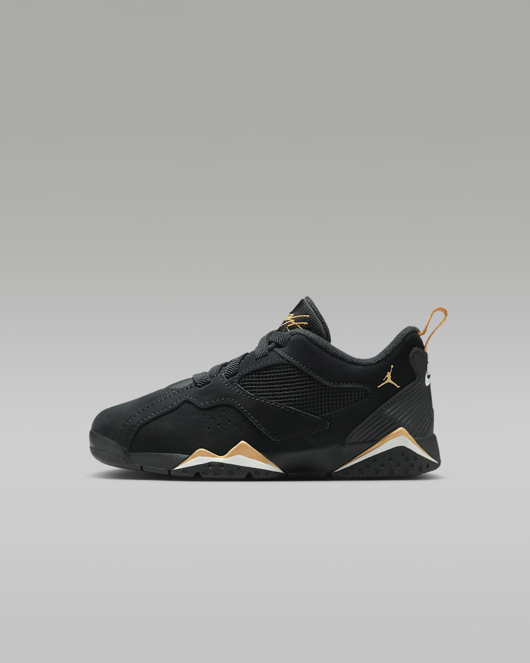 Jordan MVP 92 Younger Kids' Shoes - Black/Sail/Metallic Gold