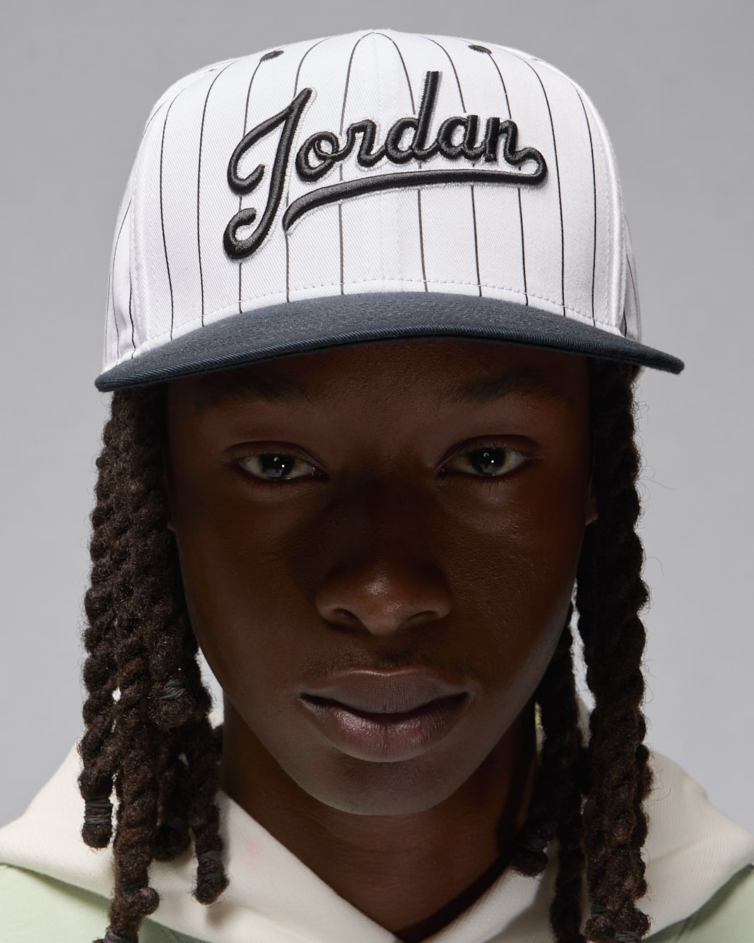 Jordan Flight MVP Pro Structured Cap - White/Black/Black