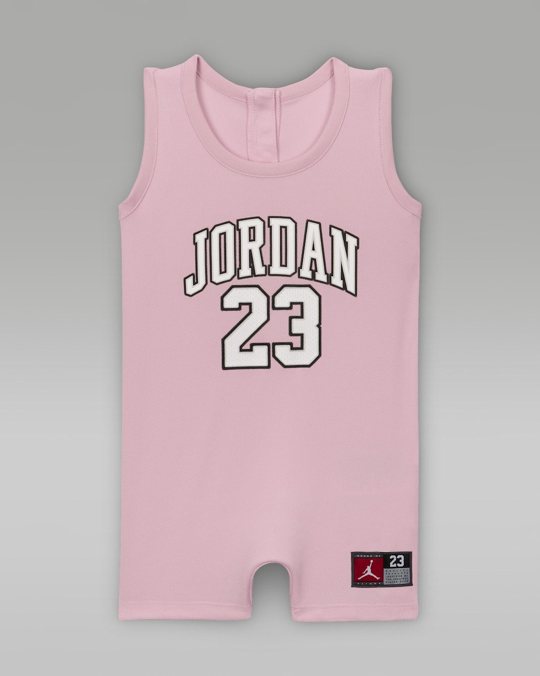 Jordan Baby (12-24M) Jumpman 23 Jersey Romper - Pink Foam