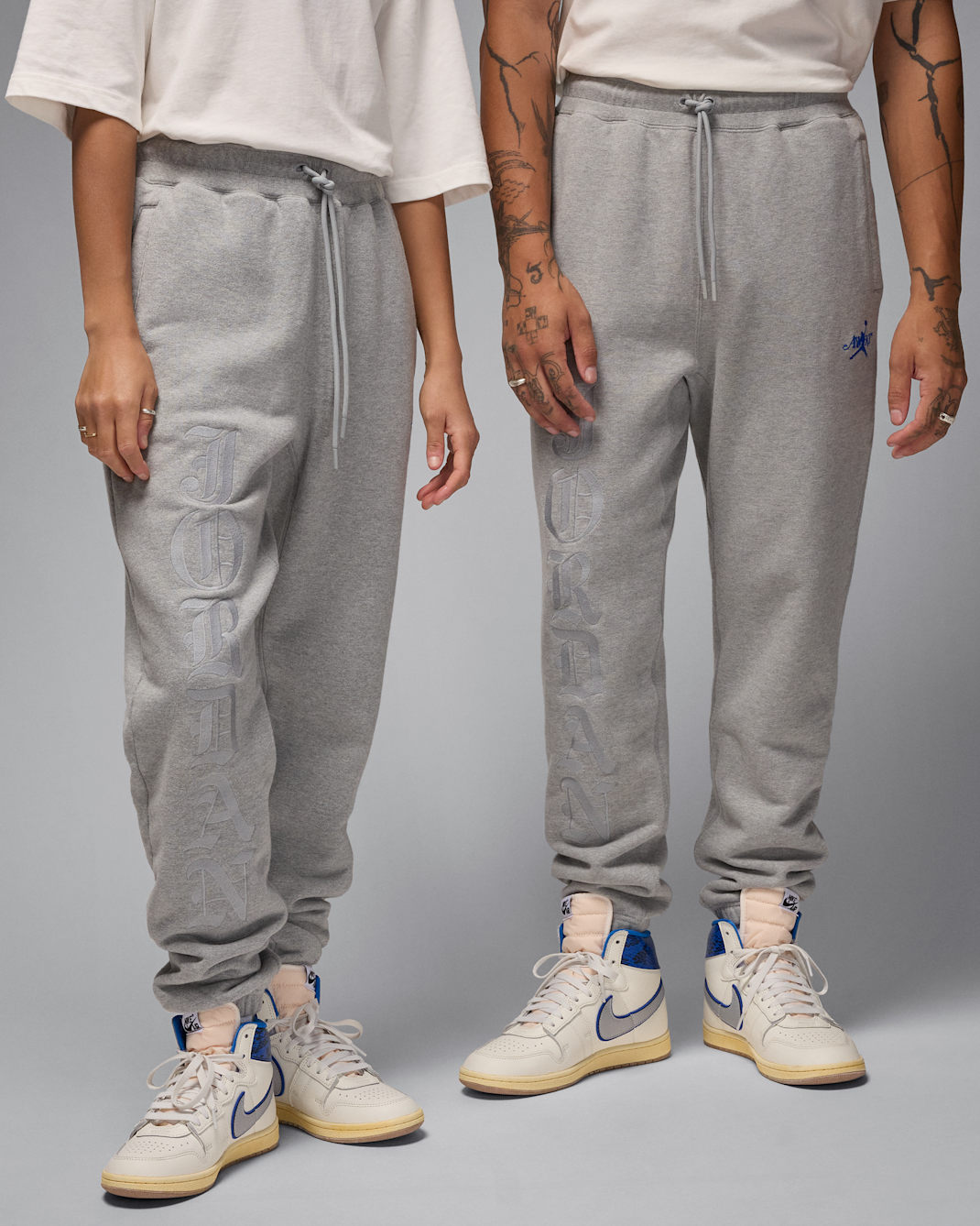 Jordan x Awake NY Men's Fleece Pants - Dark Grey Heather