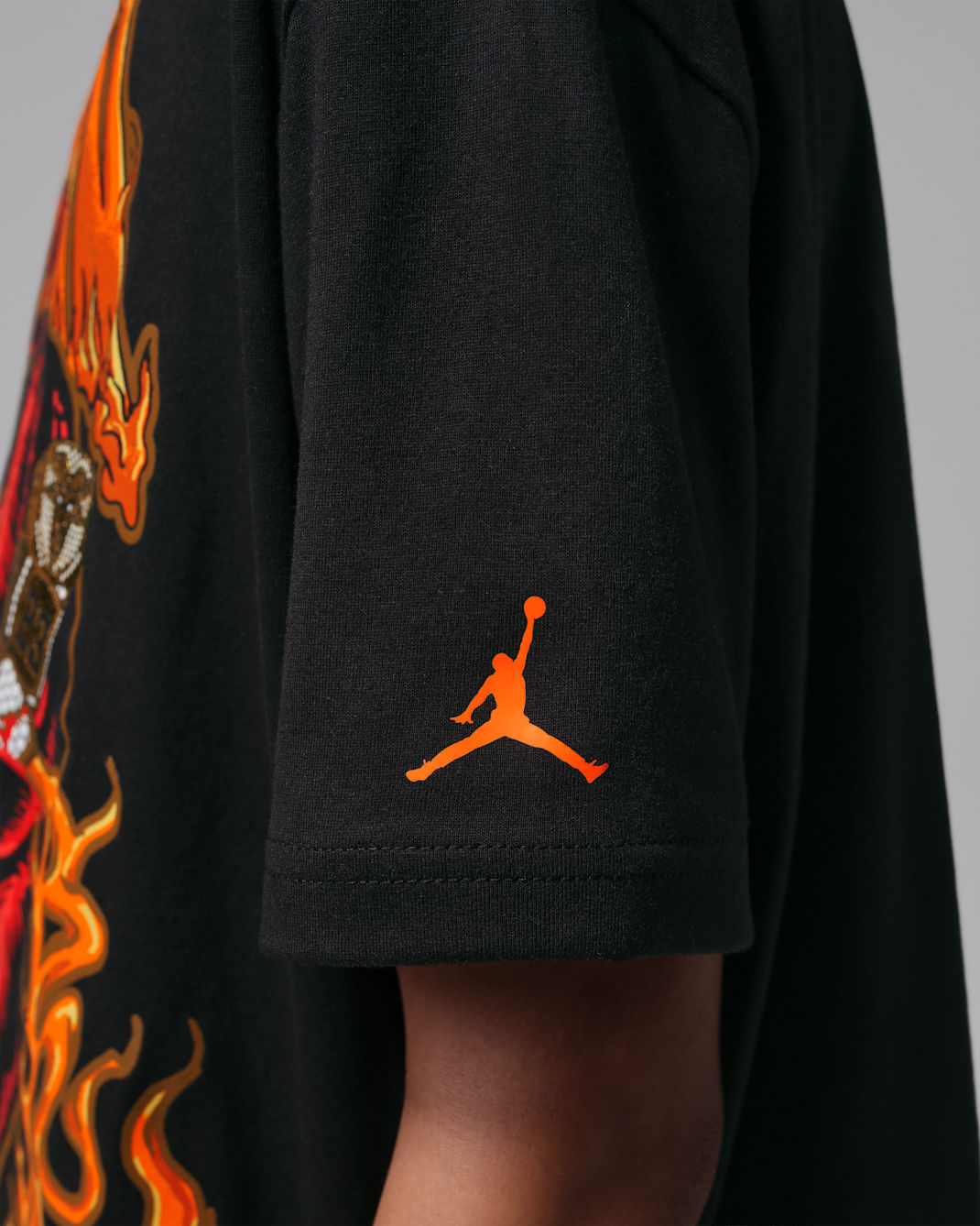 Jordan Big Kids' Toro Bravo Rings Retro T-Shirt