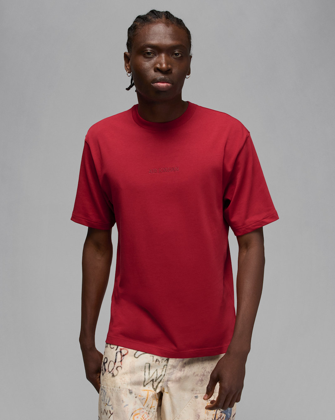 Air Jordan Wordmark 85 Men's T-Shirt - Wings Jordan Red/Wings Jordan Red