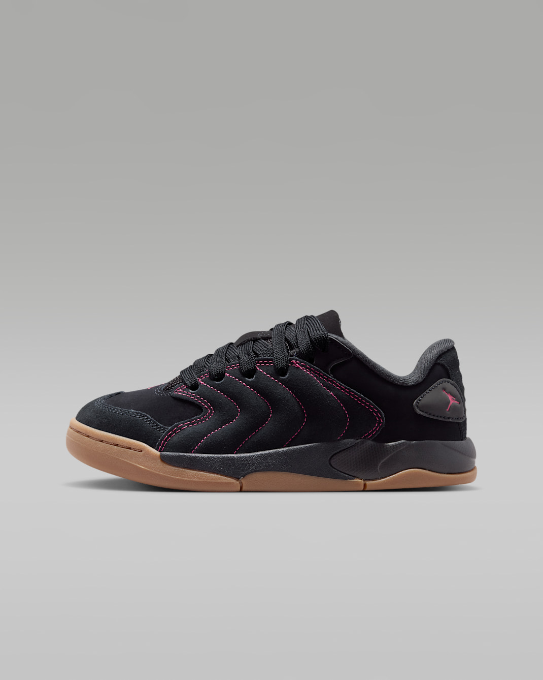 Jordan Session Big Kids' Shoes - Black/Pinksicle/Gum Medium Brown/Sweet Beet