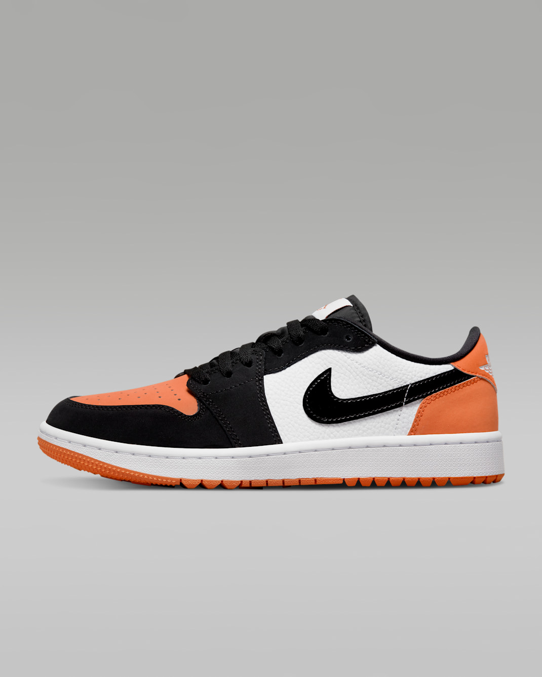 รองเท้ากอล์ฟ Air Jordan 1 Low G - Starfish/ขาว/ดำ