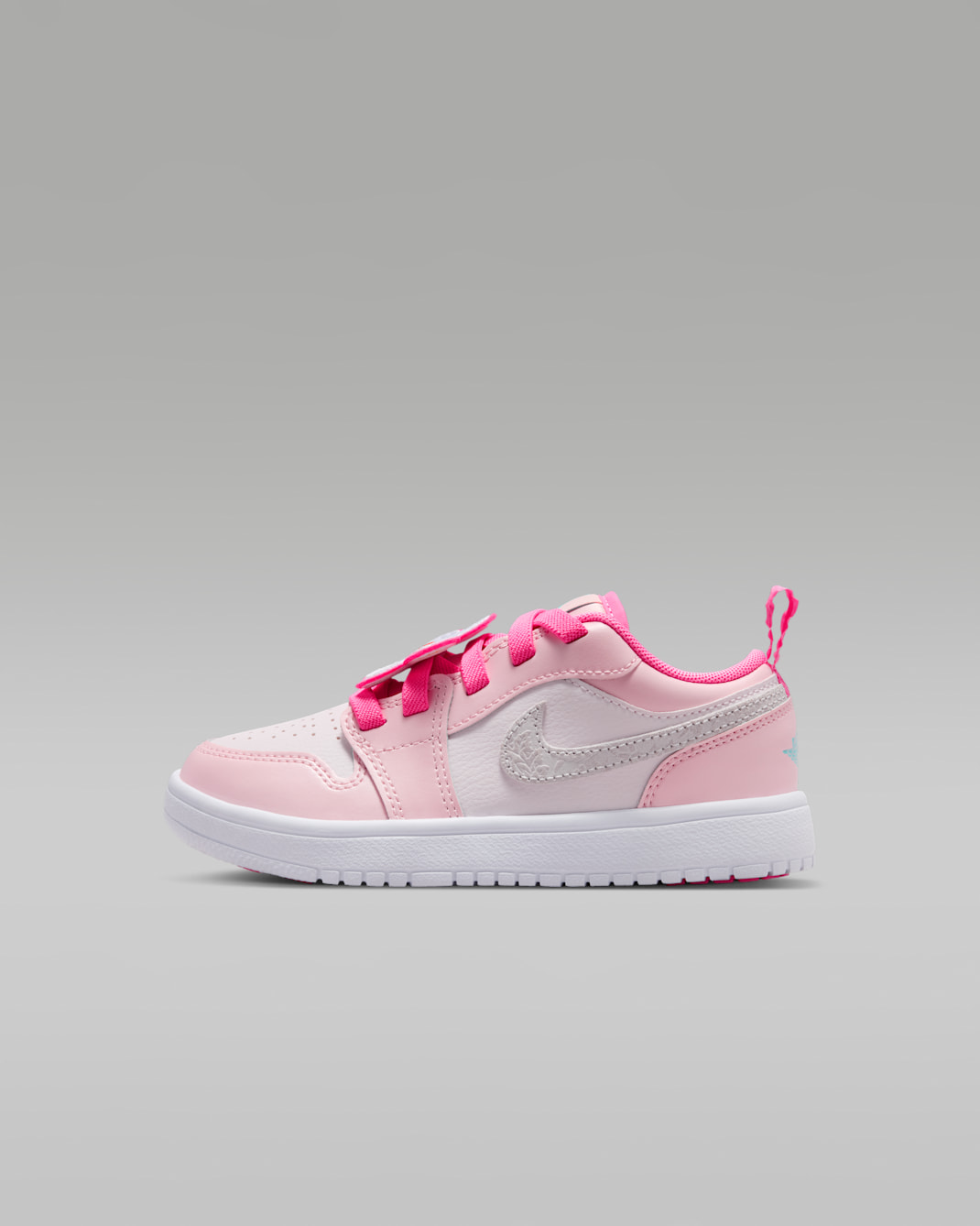 ジョーダン 1 LOW ALT SE リトルキッズシューズ - ピンクグロー/ピンクブルーム/ハイパーオレンジ/ライトアクア