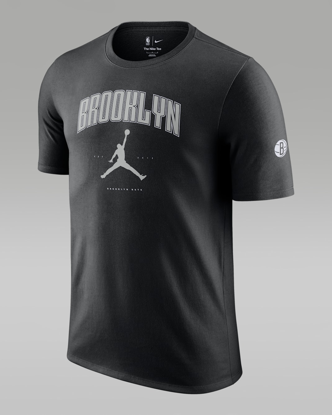 Brooklyn Nets Essential Men's Jordan NBA T-Shirt - Black