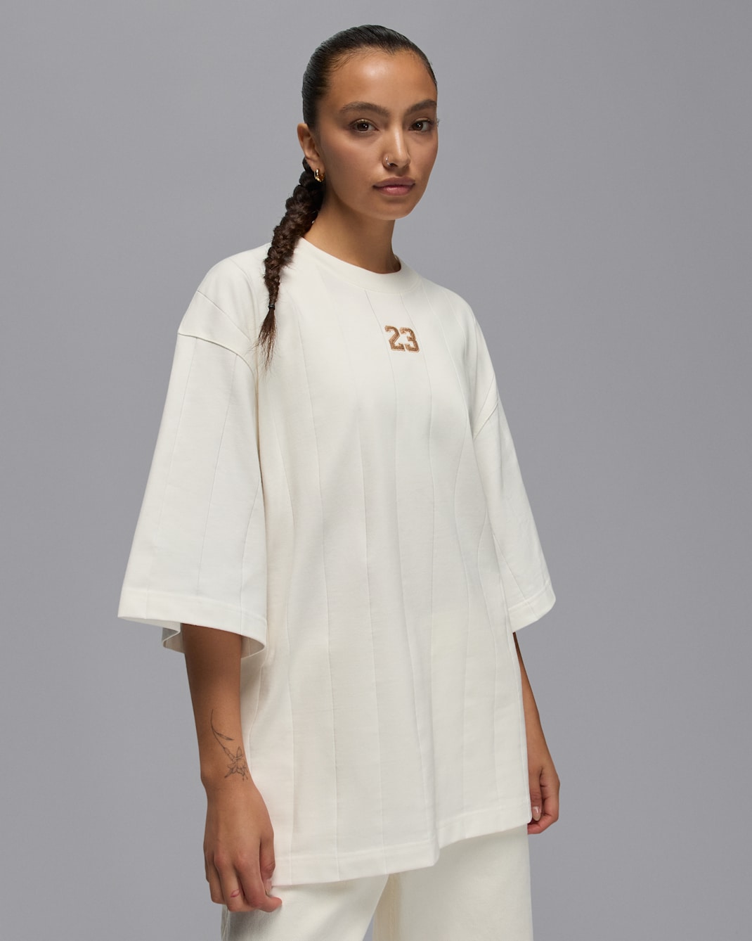 Jordan Brooklyn Women's Loose-Fit Top - Sail/Hemp