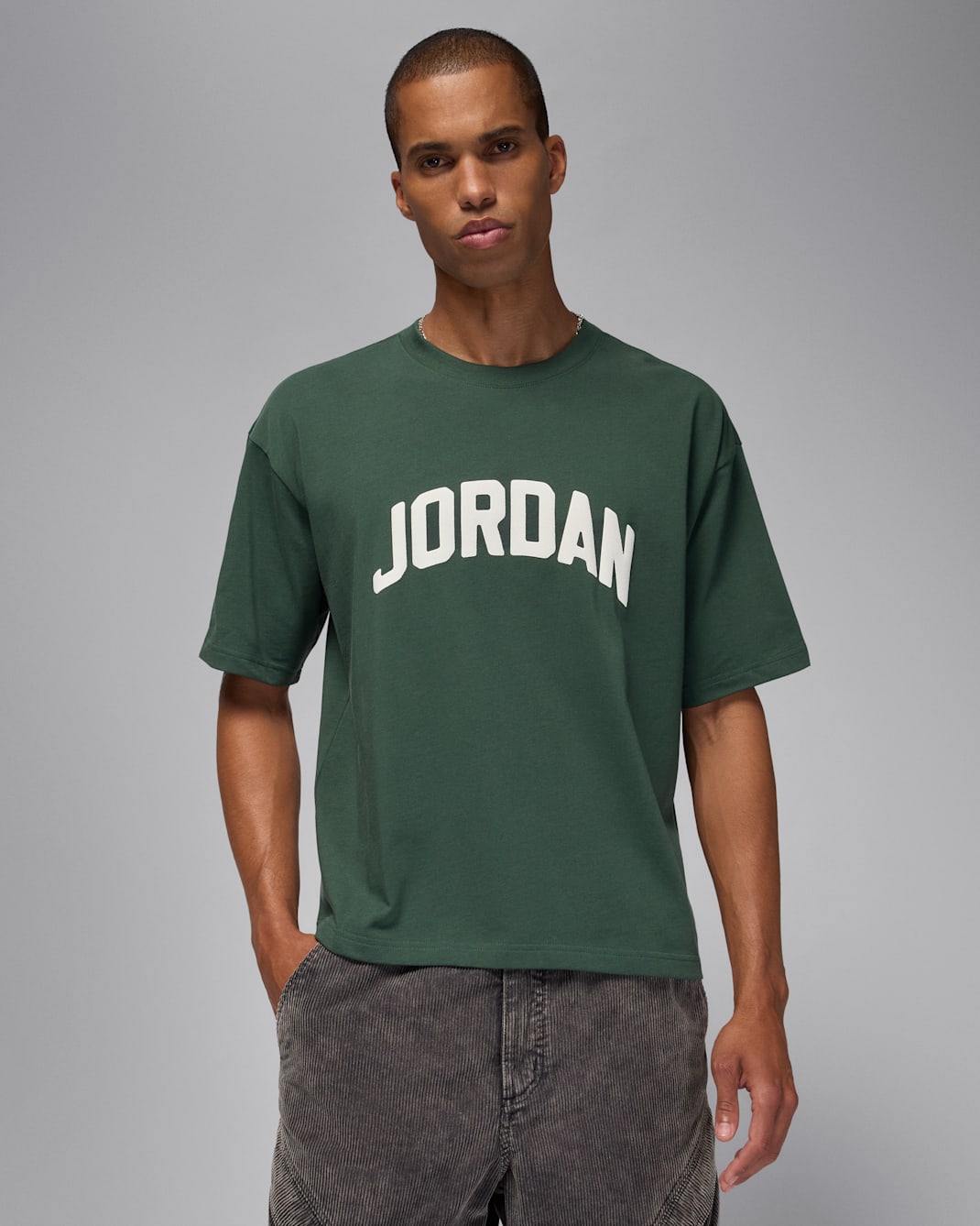 Ανδρικό T-Shirt Jordan Flight Essentials - Midnight Green/Sail