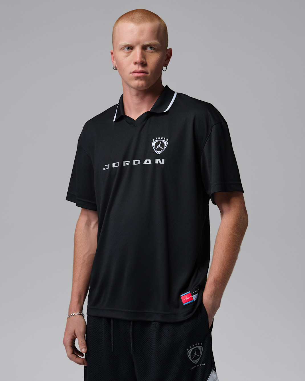 Jordan Brooklyn Men's Football Top - Black