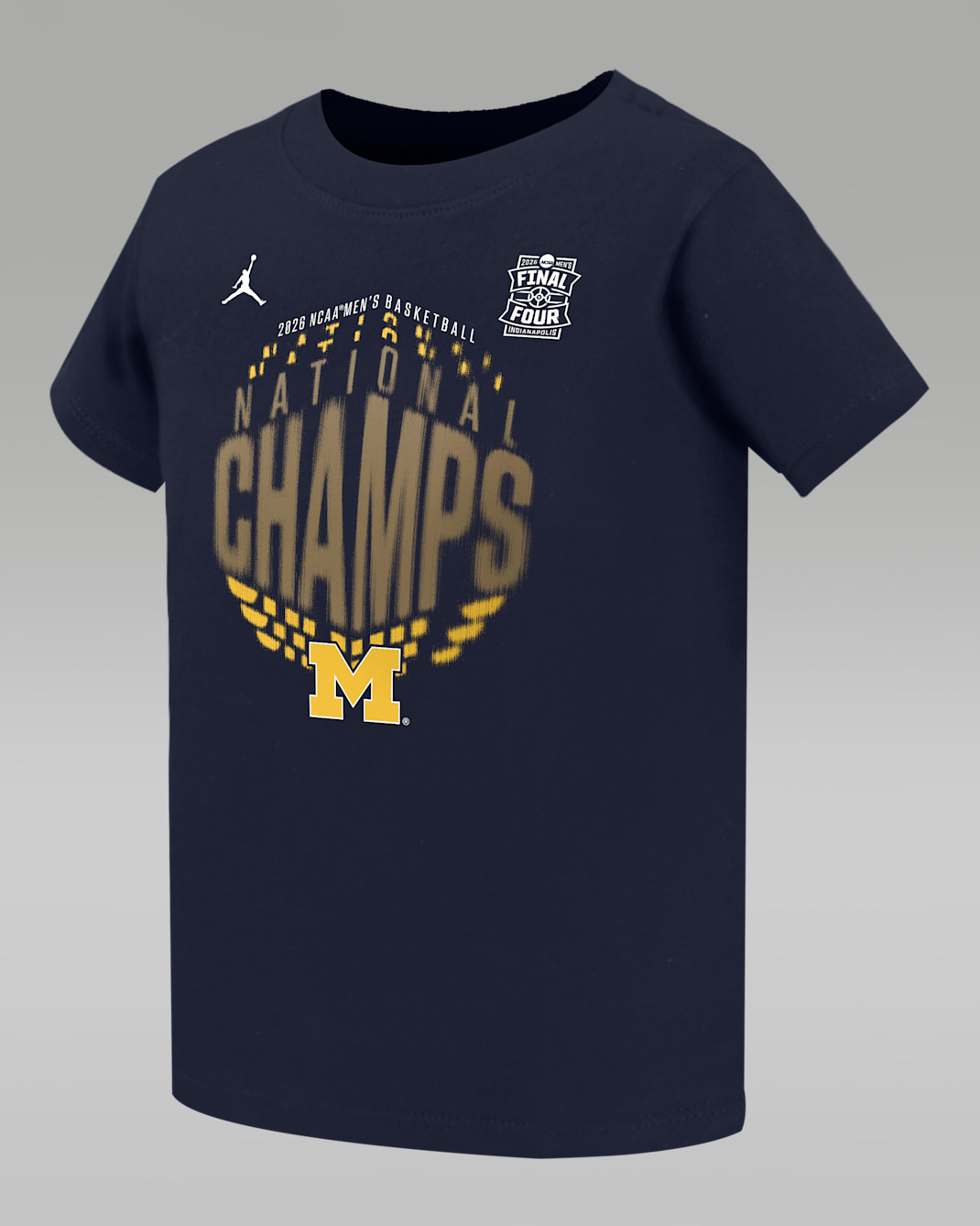 Michigan (Men's Team) Baby/Toddler Jordan College T-Shirt - Navy