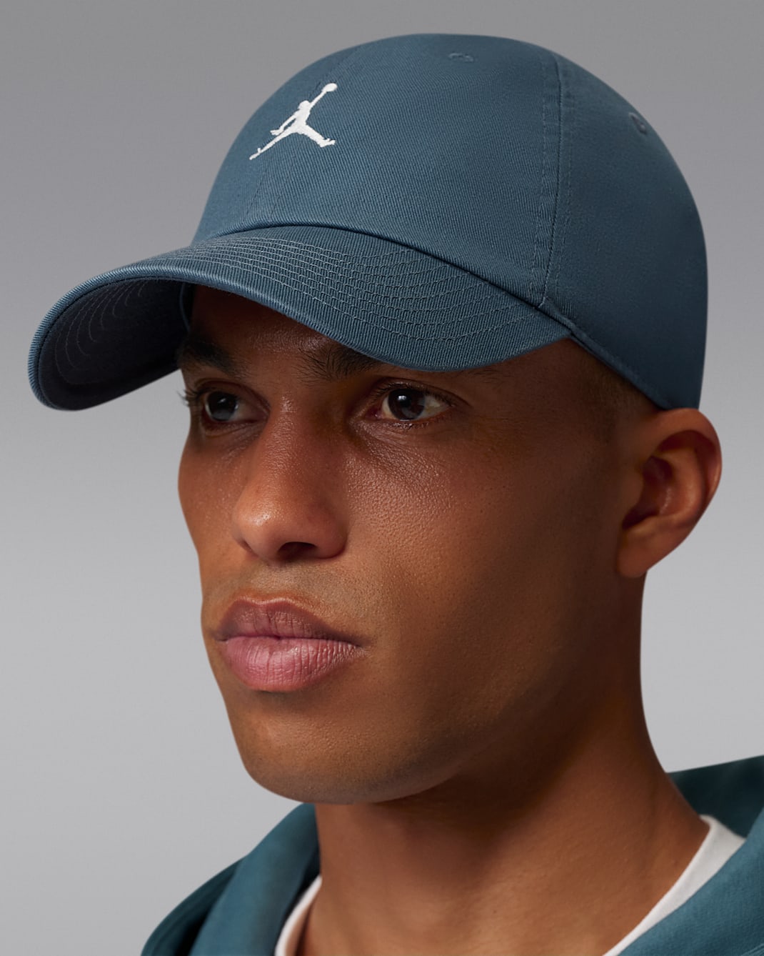 Jordan Club Unstructured Curved-Bill Hat - Ash Green/Sail