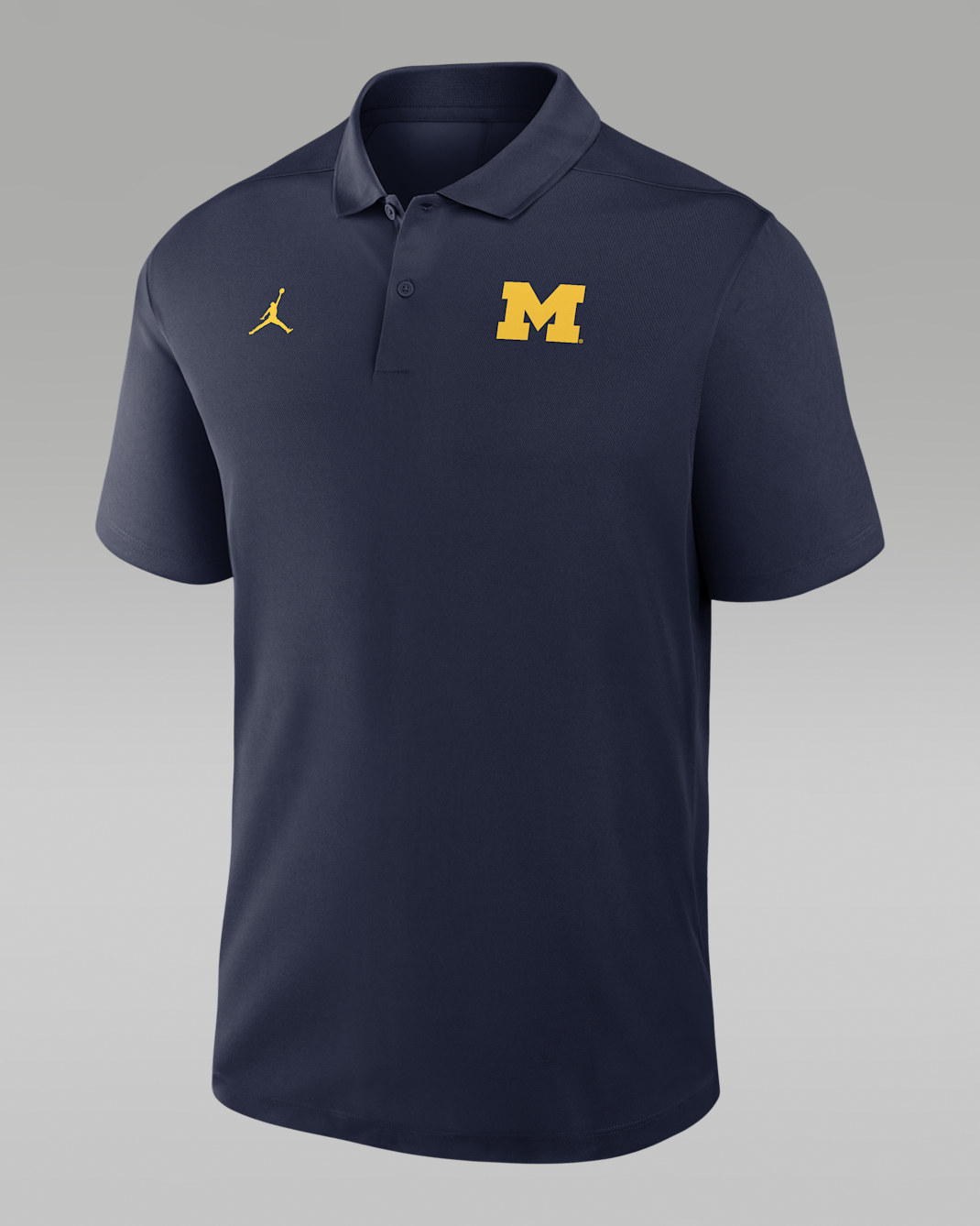 Polo universitaria Nike Dri-FIT para hombre Michigan Victory - Azul marino
