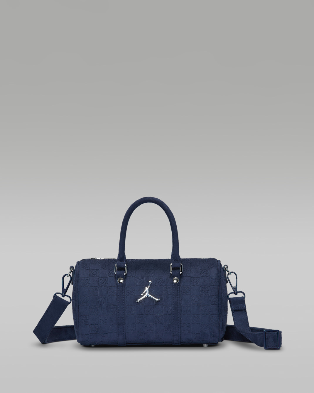 Jordan Suede Monogram Mini Duffel (3L) - Midnight Navy