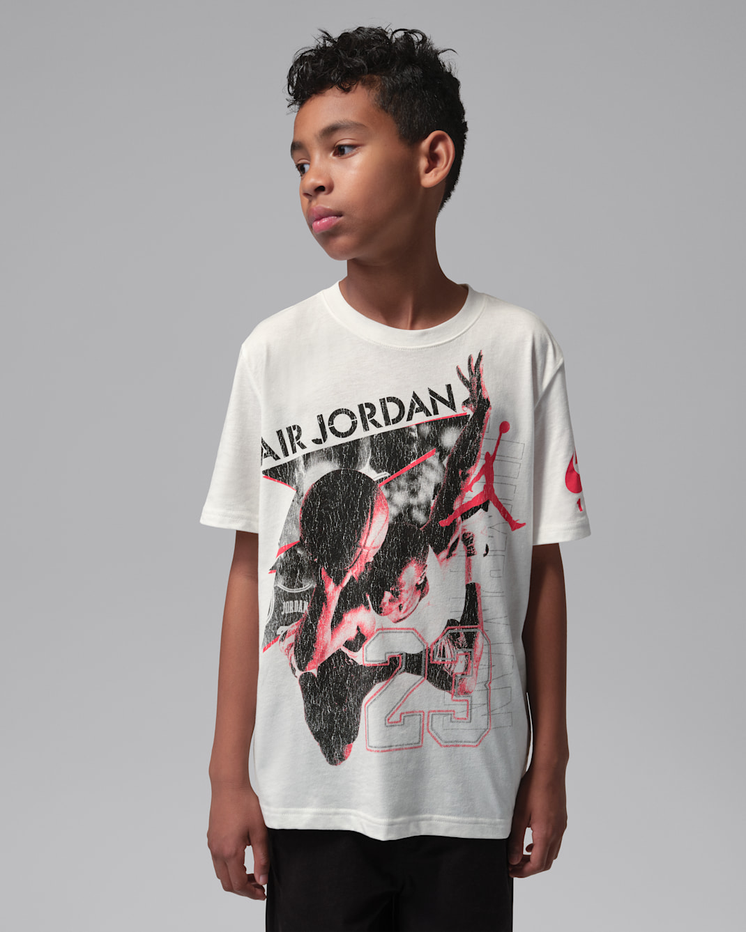Jordan Big Kids' 1984 Vintage T-Shirt - Sail