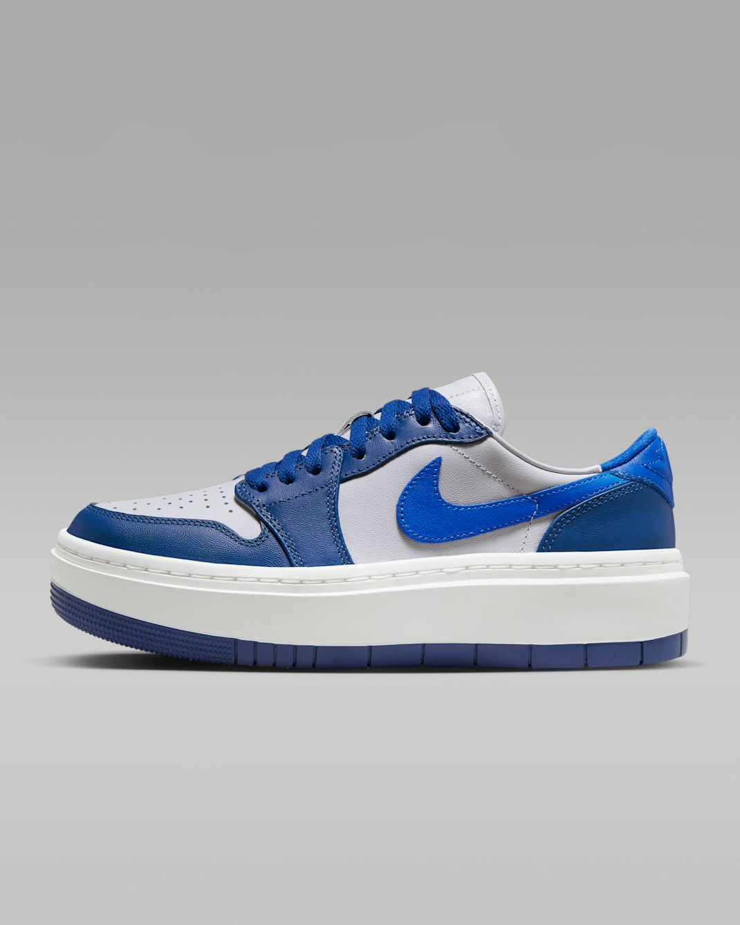 Air Jordan 1 Elevate Low Women's Shoes - French Blue/Neutral Grey/Sail/Sport Blue