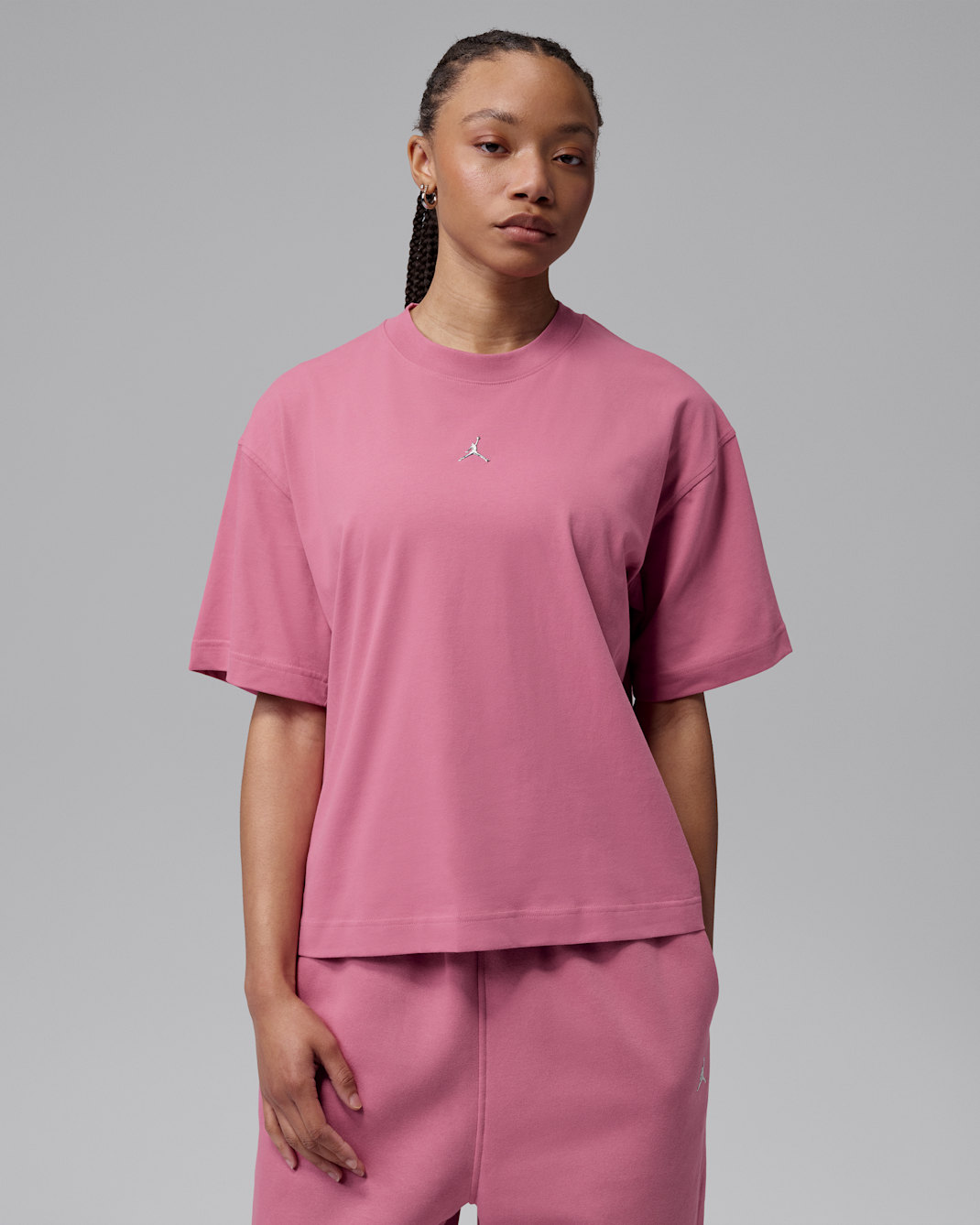 Playera girlfriend para mujer Jordan Essentials - Baya del desierto