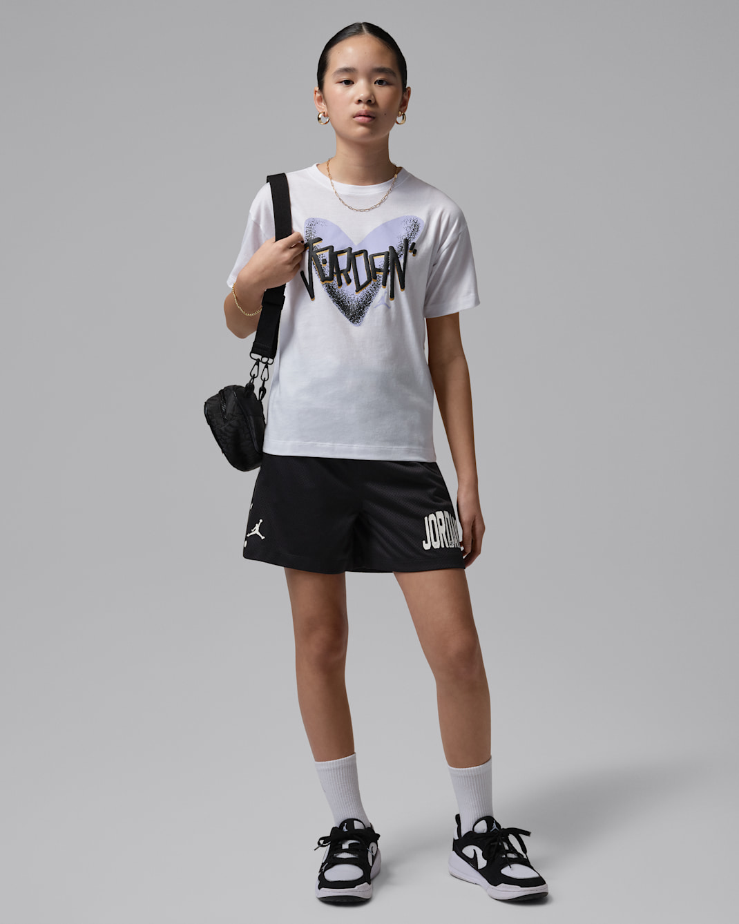 Jordan Big Kids' Heart Sketch T-Shirt