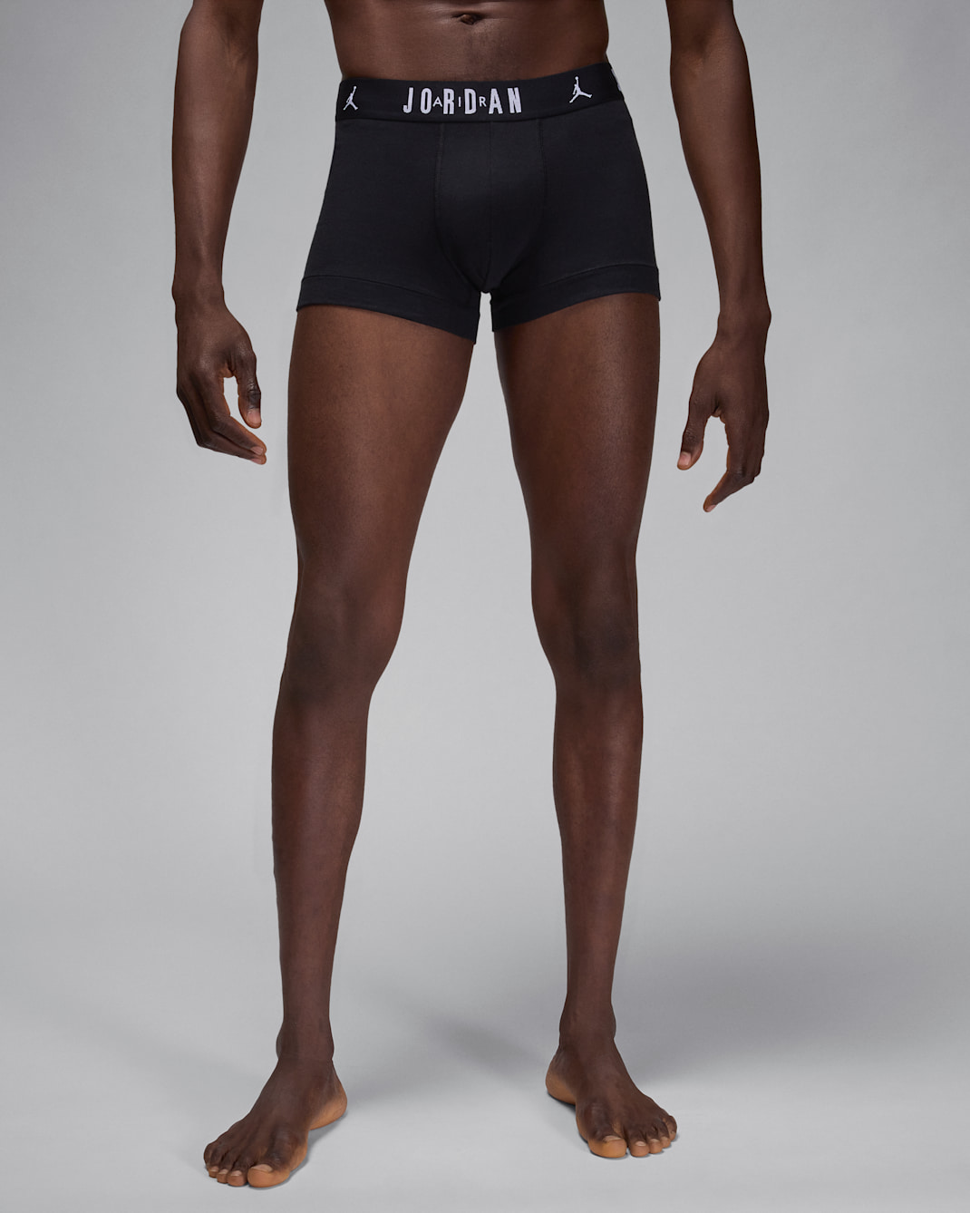 Ropa interior para hombre Flight Cotton Jordan (paquete de 3) - Negro