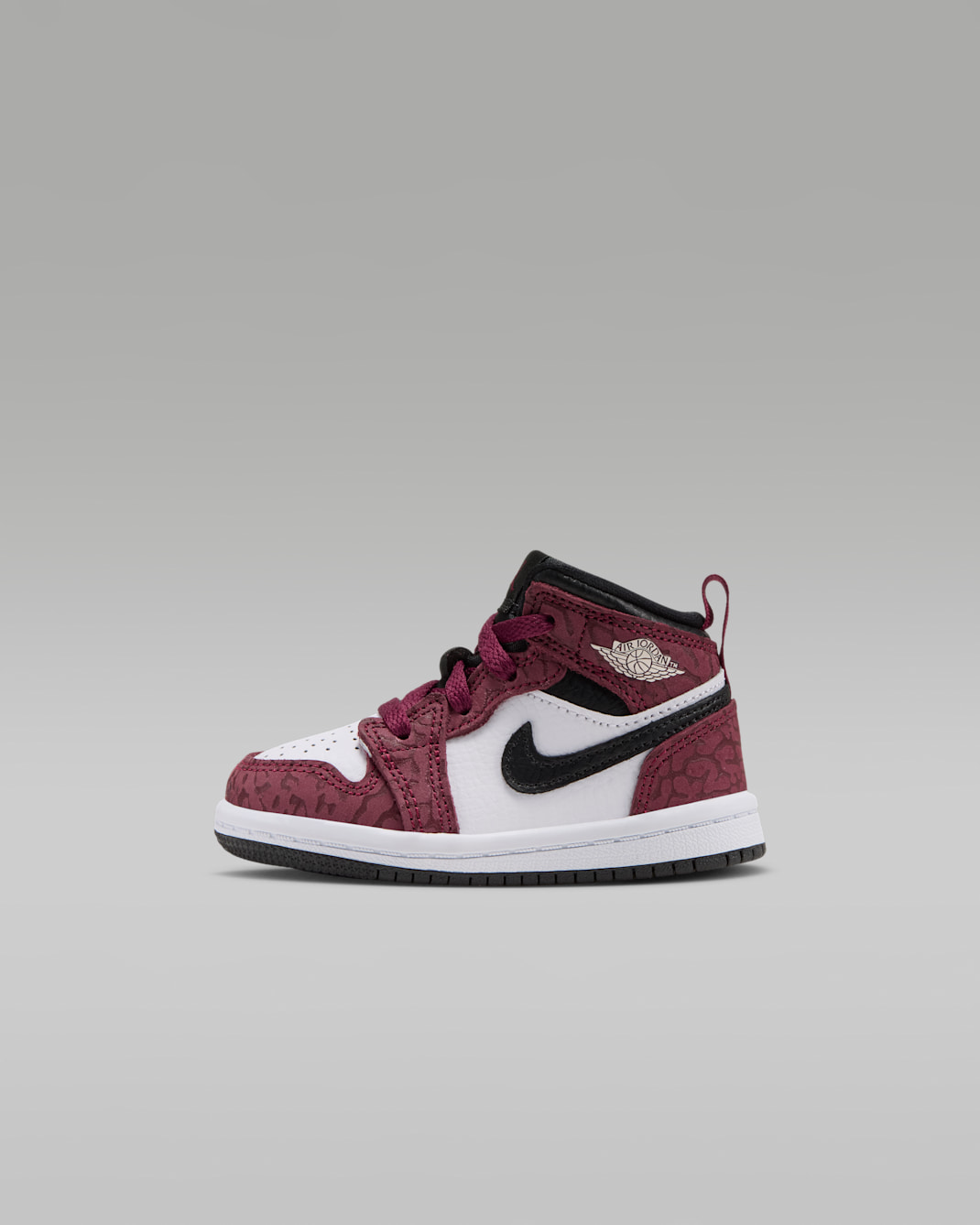 Jordan 1 Mid SE Baby/Toddler Shoes - Team Red/Black/Dark Team Red/White