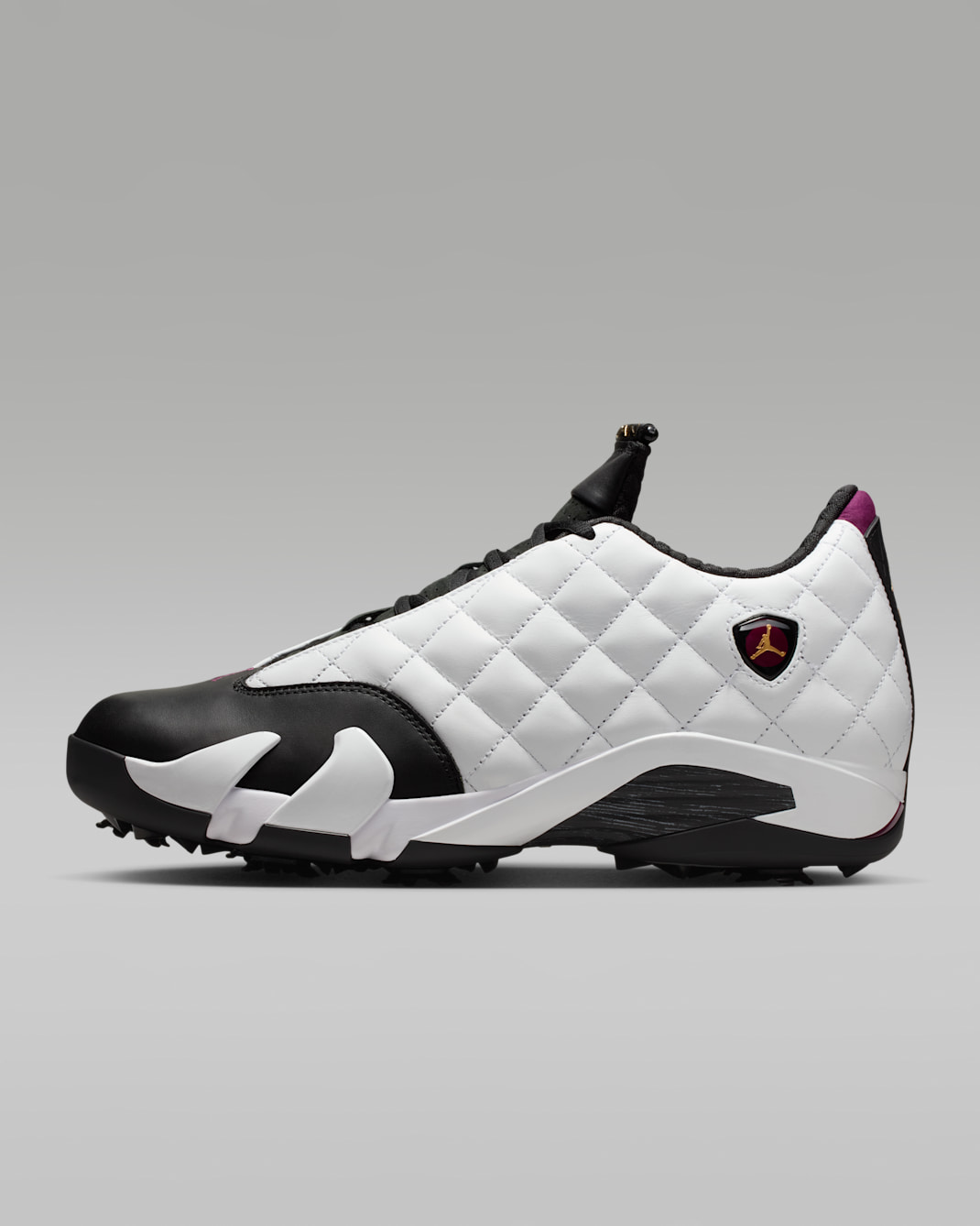 Tenis de golf Air Jordan 14 G - Blanco/Negro/Burdeos