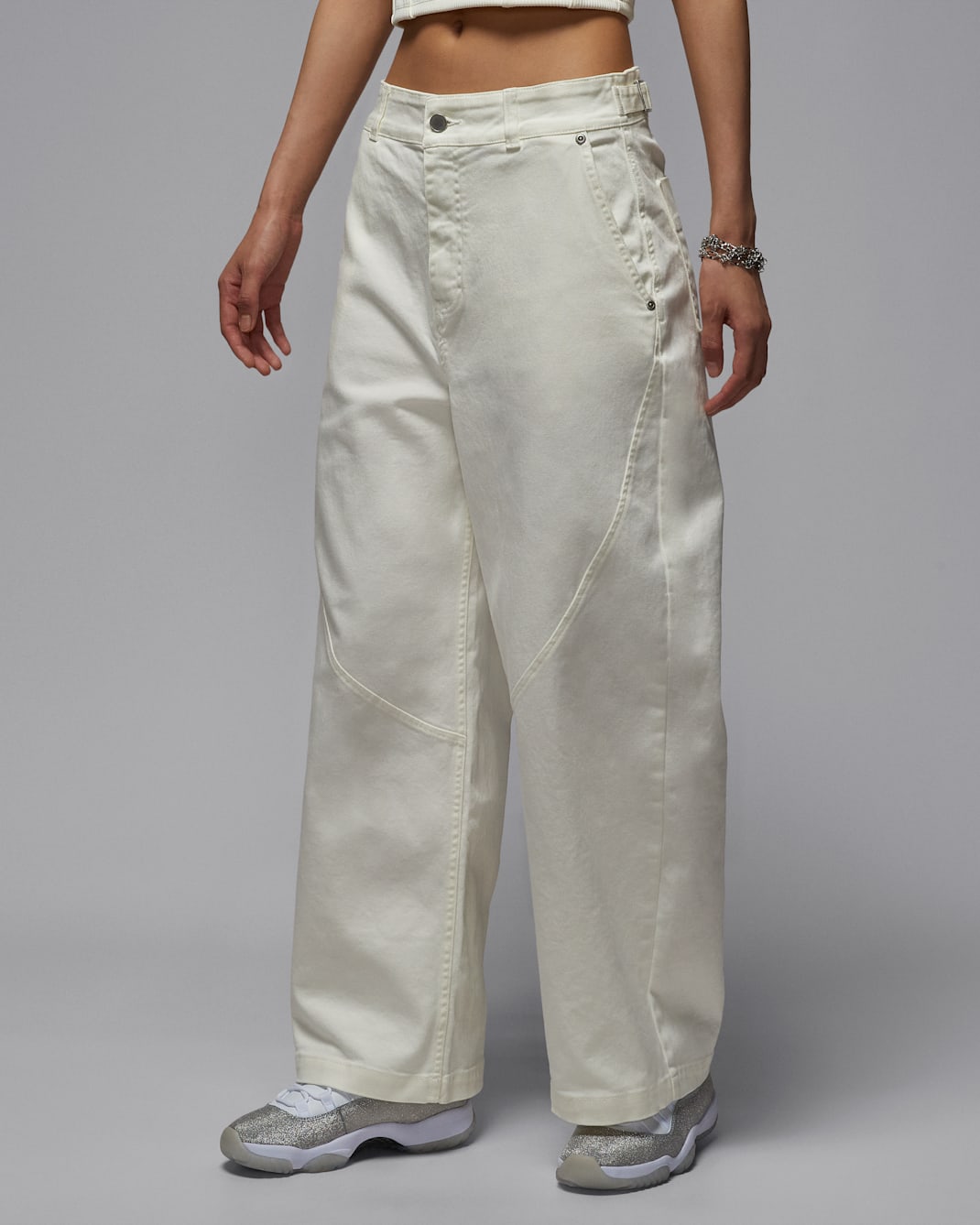 Jordan Flight Women's '91 Wide-Leg Baggy Pants - Sail