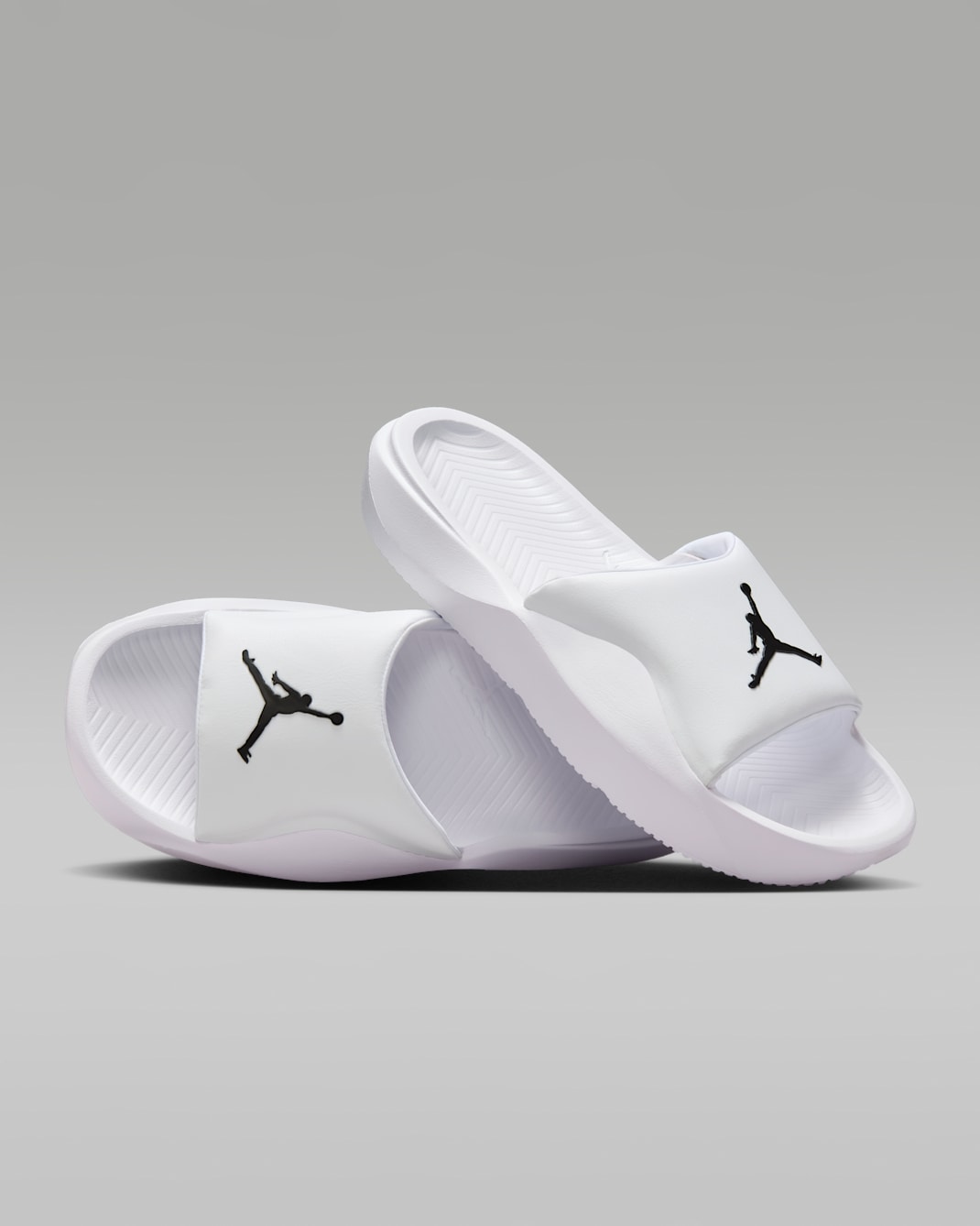 Chanclas Jordan Franchise - Blanco/Negro