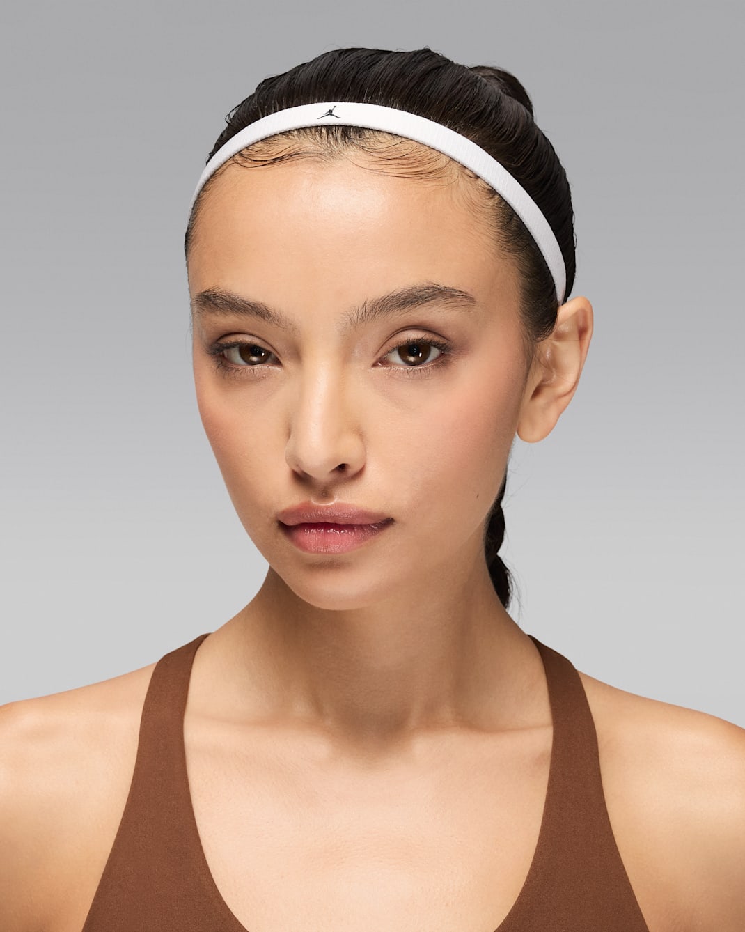 Jordan Sport Printed Headbands (6-Pack) - Light Orewood Brown/Aviator Grey/Black