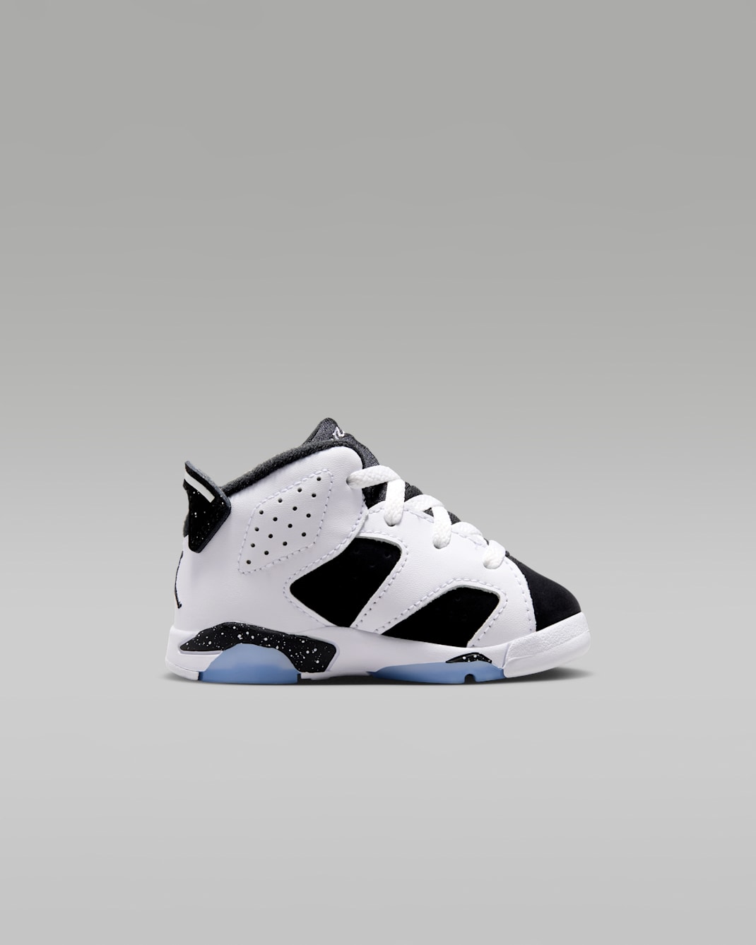 Jordan 6 Retro "Black and White" Baby/Toddler Shoes