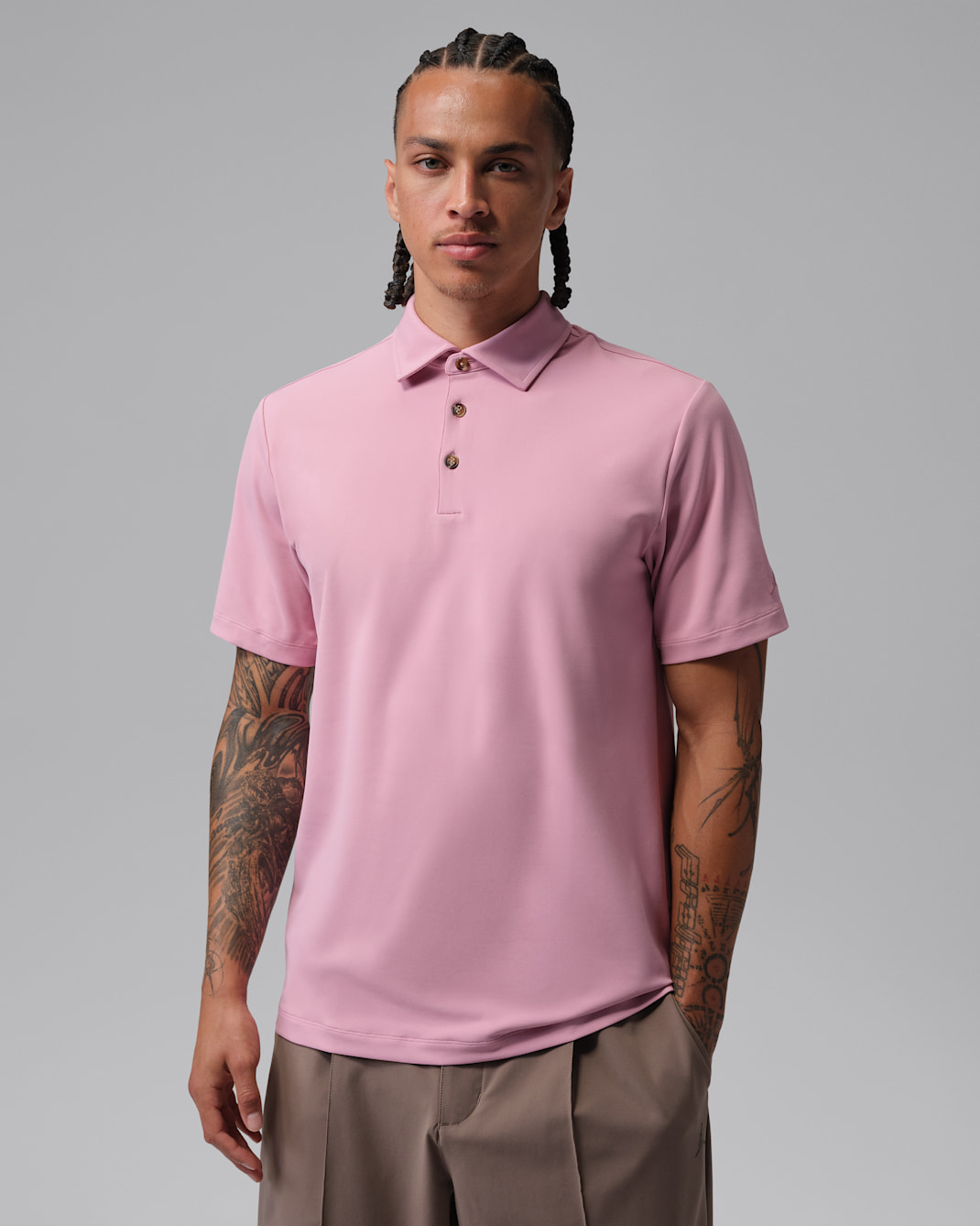 Jordan Sport Men's Golf Polo - Elemental Pink/Elemental Pink