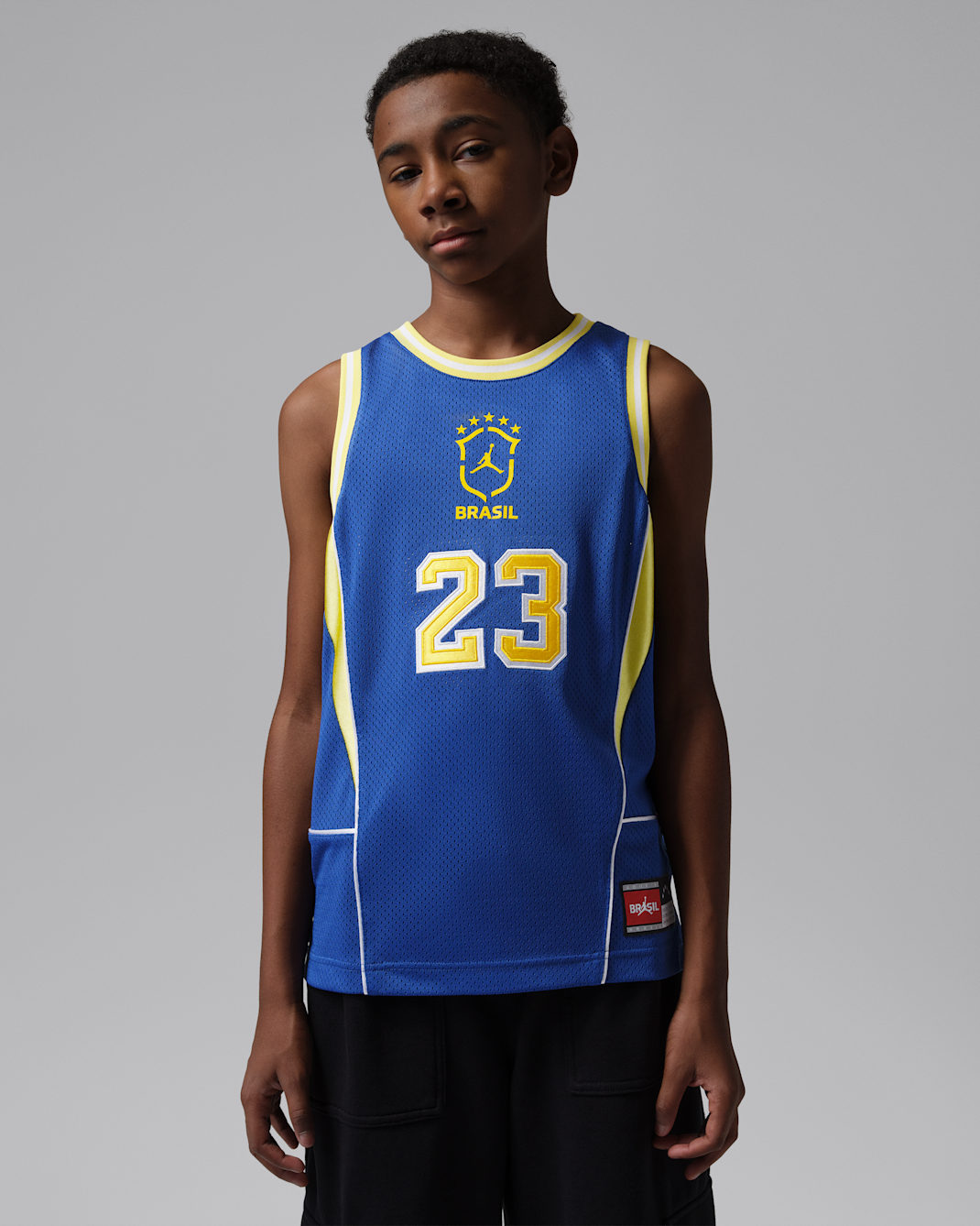 Jordan Essentials Older Kids' P6 Mesh Jersey - Old Royal