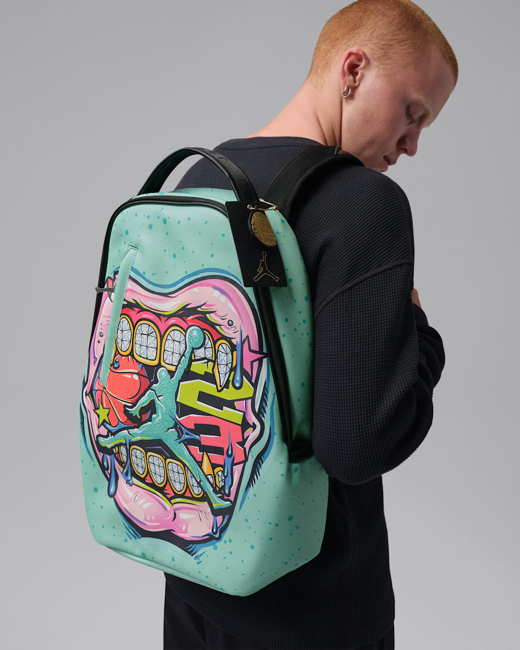 Jordan 6 Rings Mouth Backpack (26L) - Hyper Jade