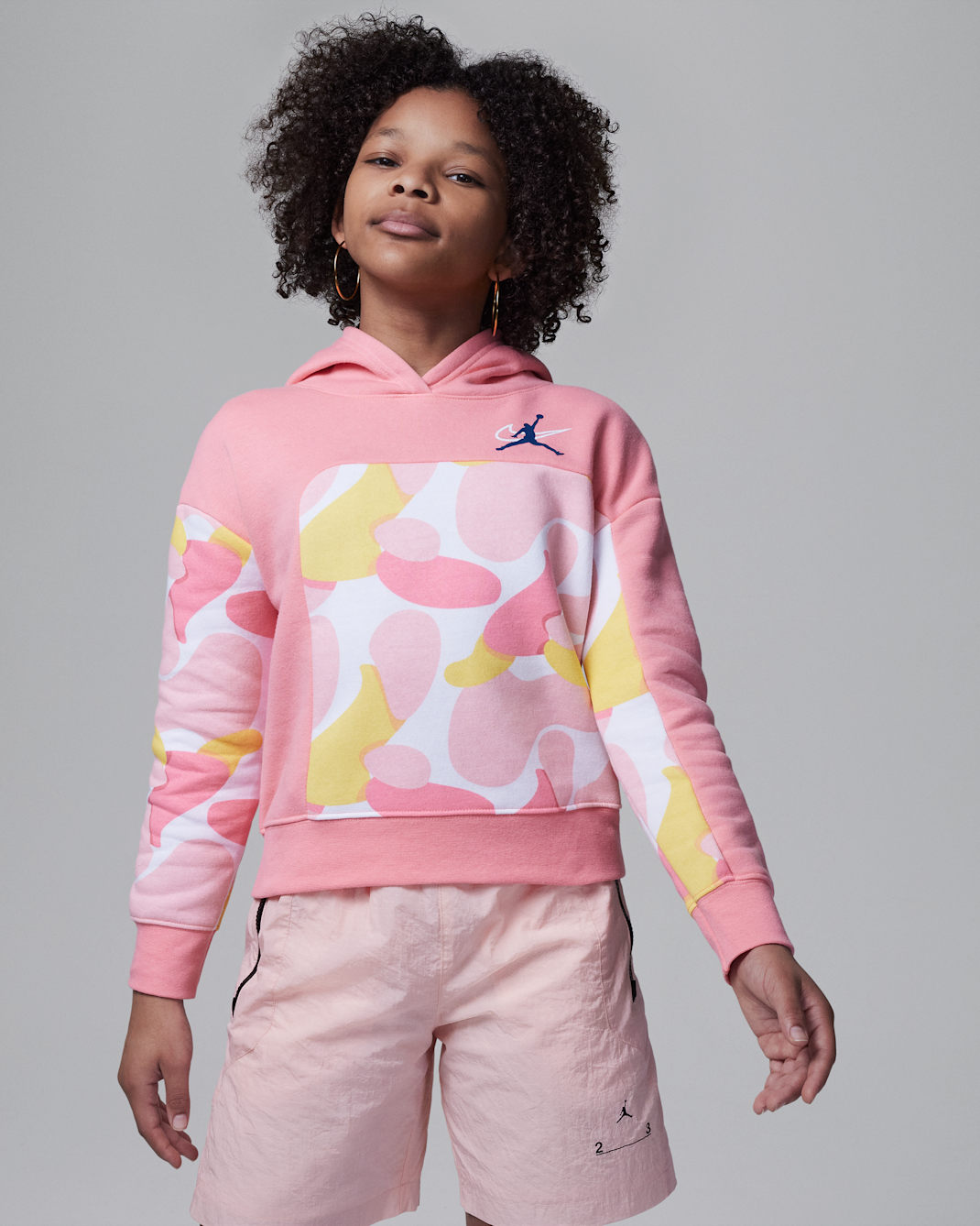 Jordan Outside the Lines Hoodie Hoodie voor kids - Coral Chalk