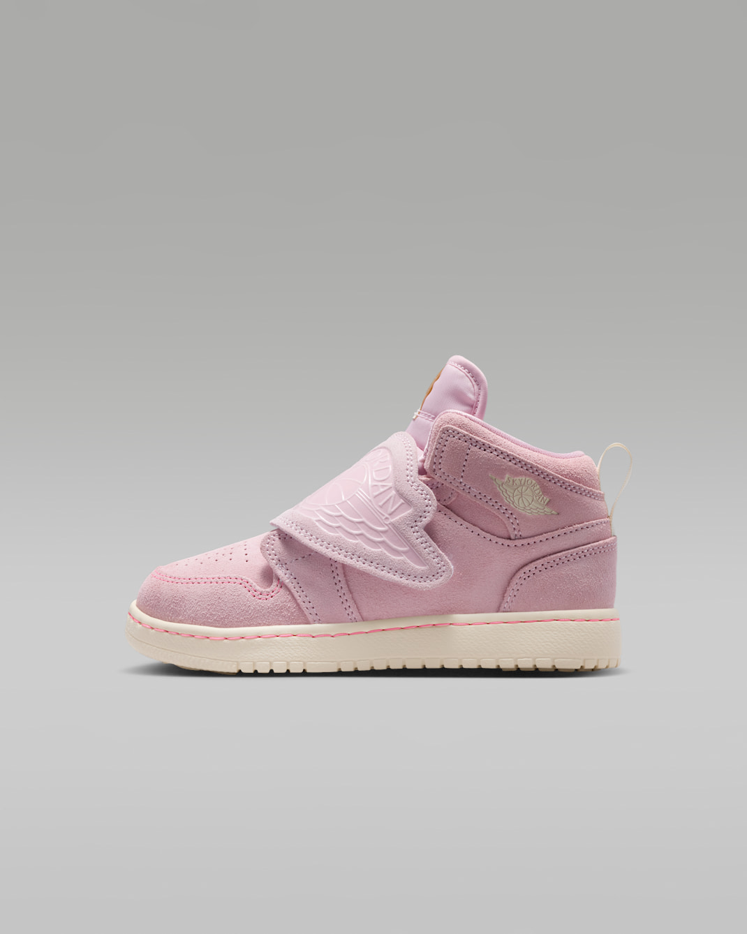 Sko Sky Jordan 1 för barn - Iced Carmine/Pink Foam/Coconut Milk/Anthracite