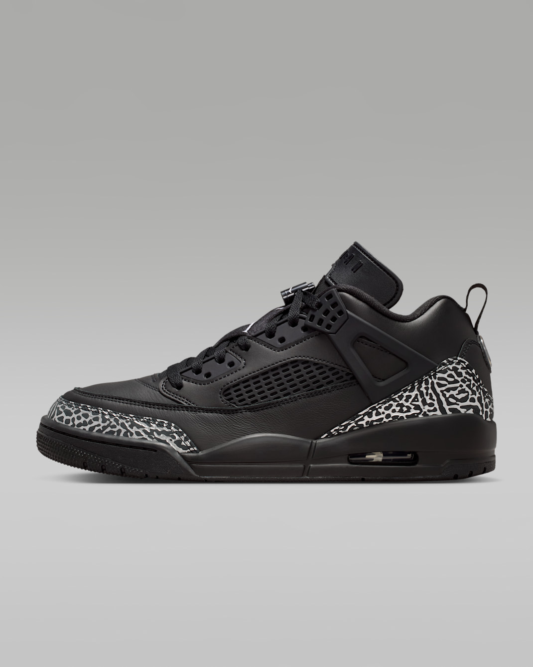 Jordan Spizike Low Men's Shoes - Black/Black/Metallic Silver