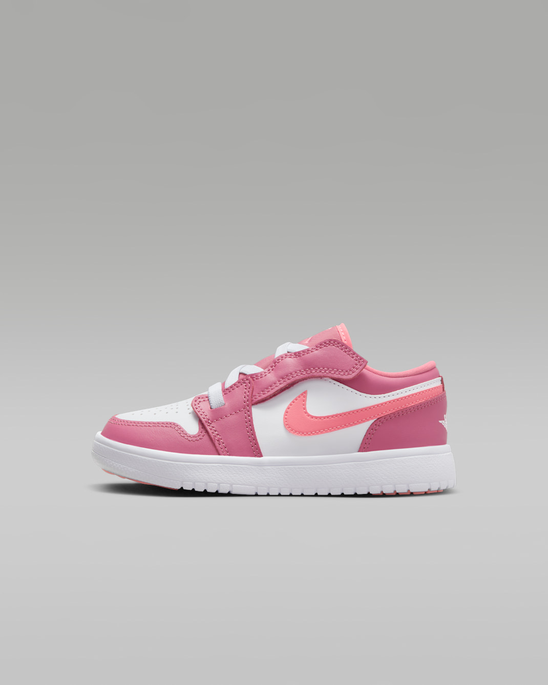 Jordan 1 Low Alt Younger Kids' Shoe - Desert Berry/White/Coral Chalk