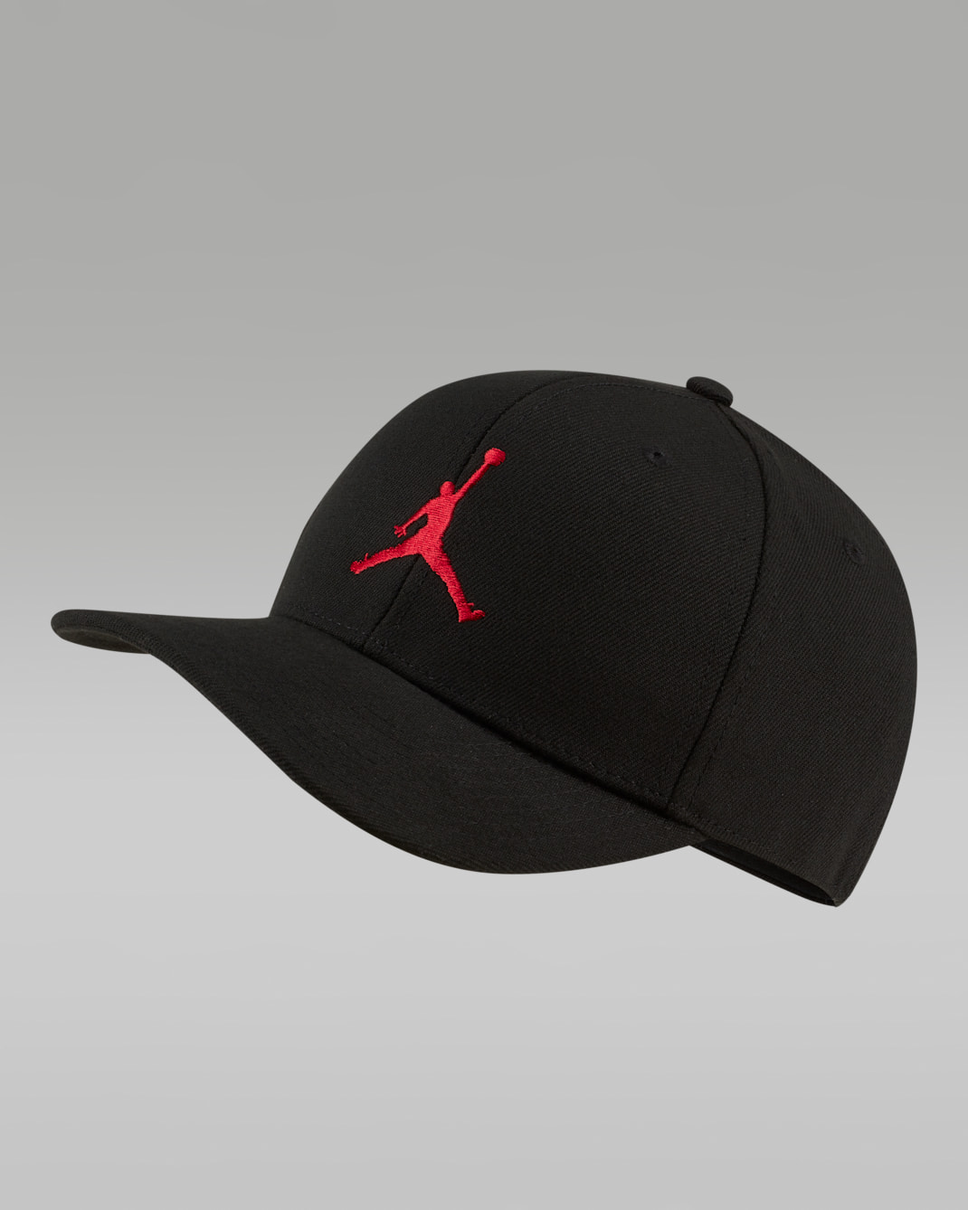 Jordan Jumpman Snapback Big Kids' Hat - Black/Gym Red