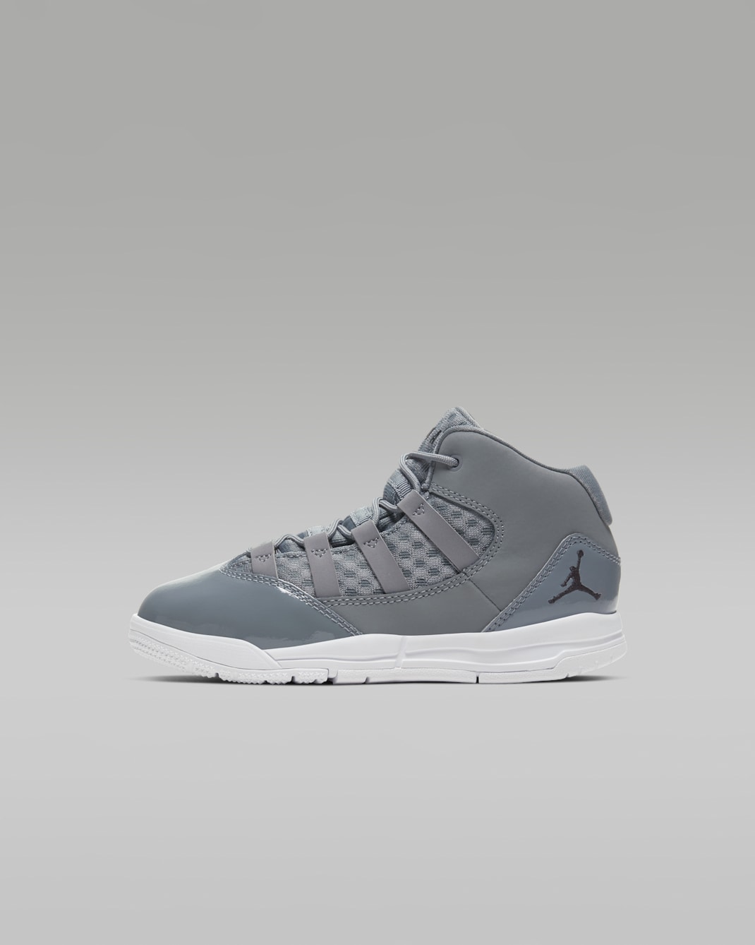 Jordan Max Aura Little Kids' Shoes - Cool Grey/White/Clear/Black