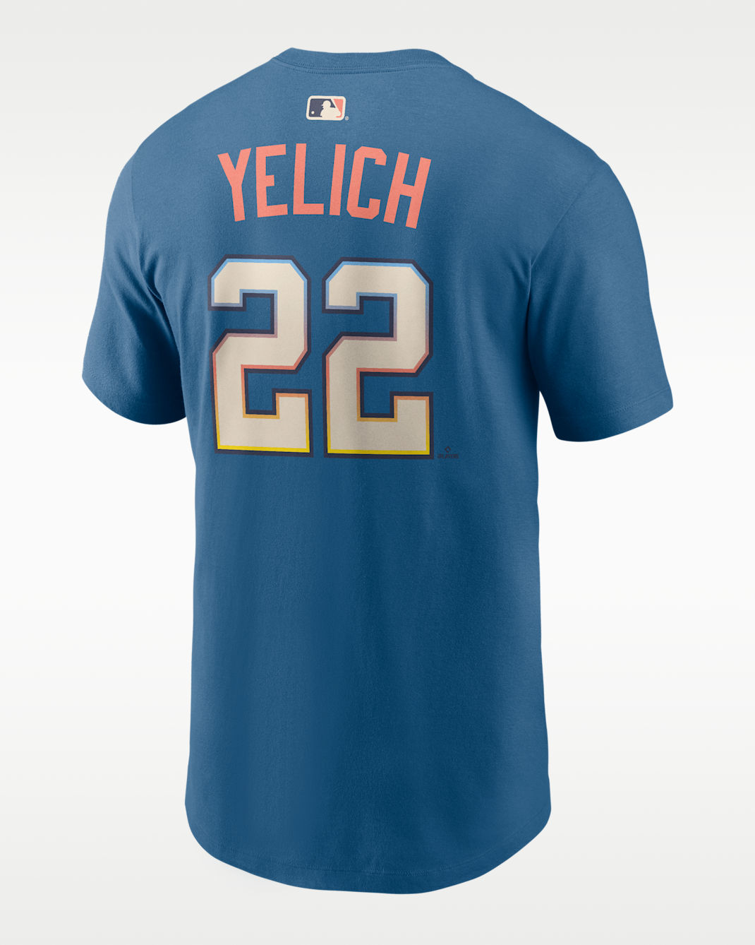 Christian Yelich Milwaukee Brewers City Connect Men's Nike MLB T-Shirt
