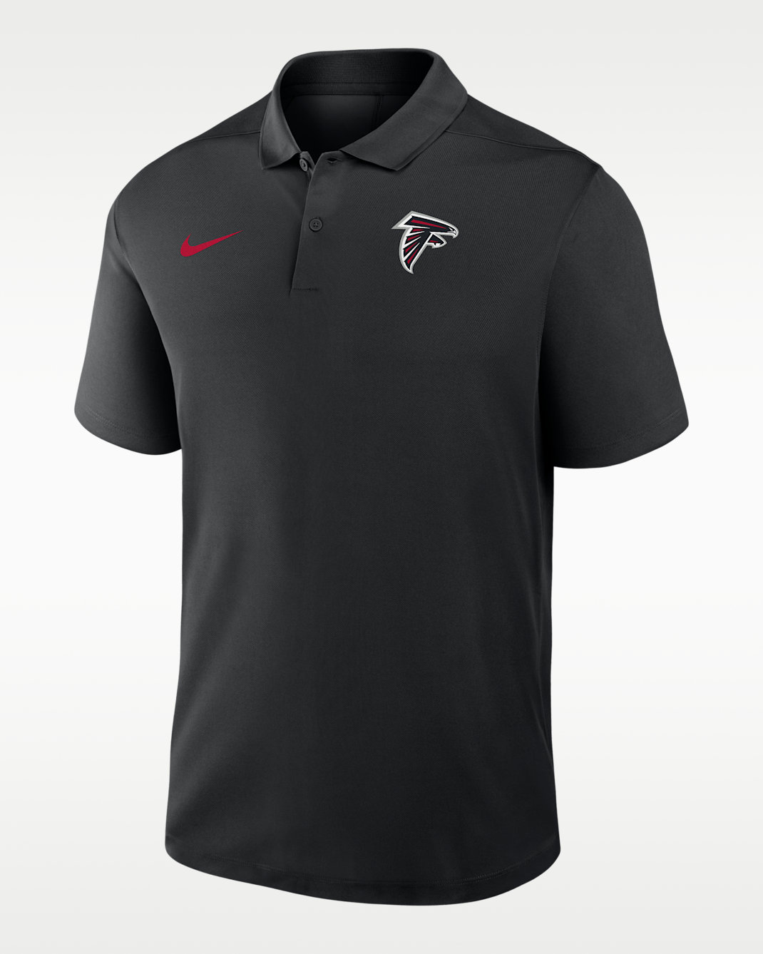 Atlanta Falcons Logo Victory Men's Nike Dri-FIT NFL Polo - Black