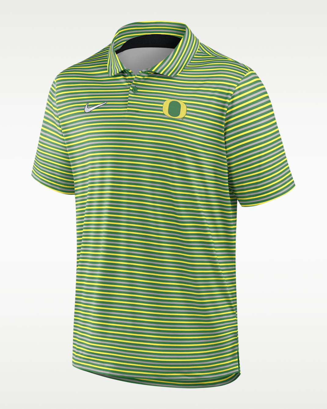 Oregon Tour Stripe Men's Nike Dri-FIT College Polo - Green