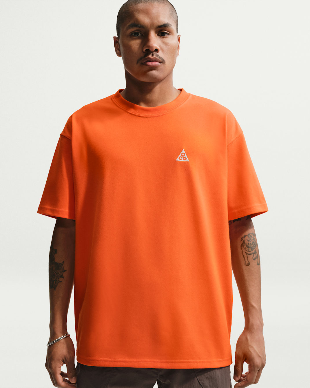 Nike ACG Short-Sleeve T-Shirt - Safety Orange/Summit White