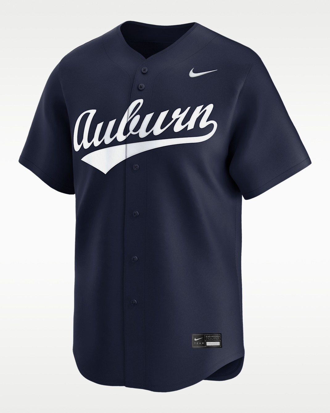 Jersey de béisbol universitario Nike Limited para hombre Auburn Wordmark - Azul marino/Naranja