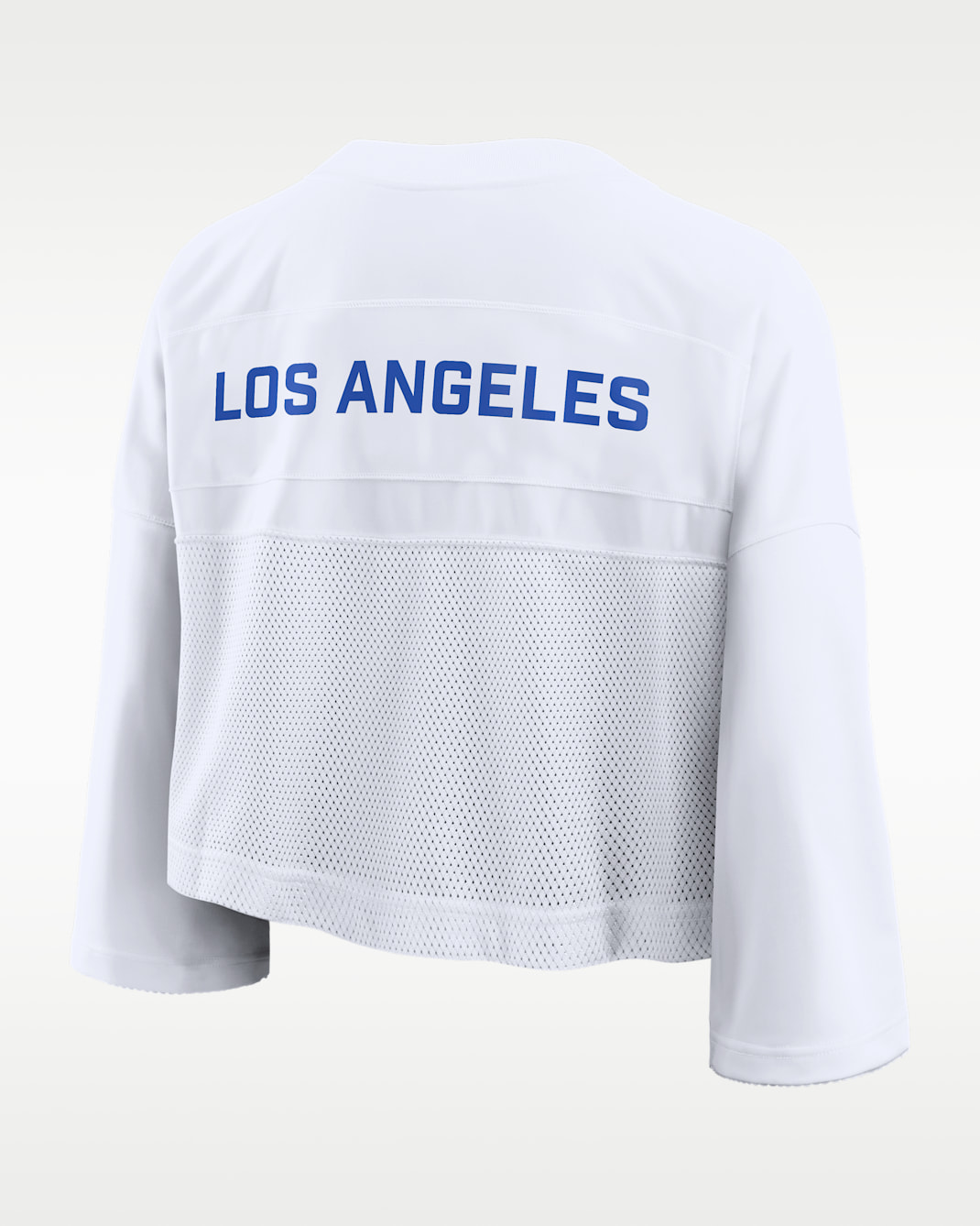 Los Angeles Rams Wide Receiver Women's Nike Dri-FIT NFL Cropped Jersey