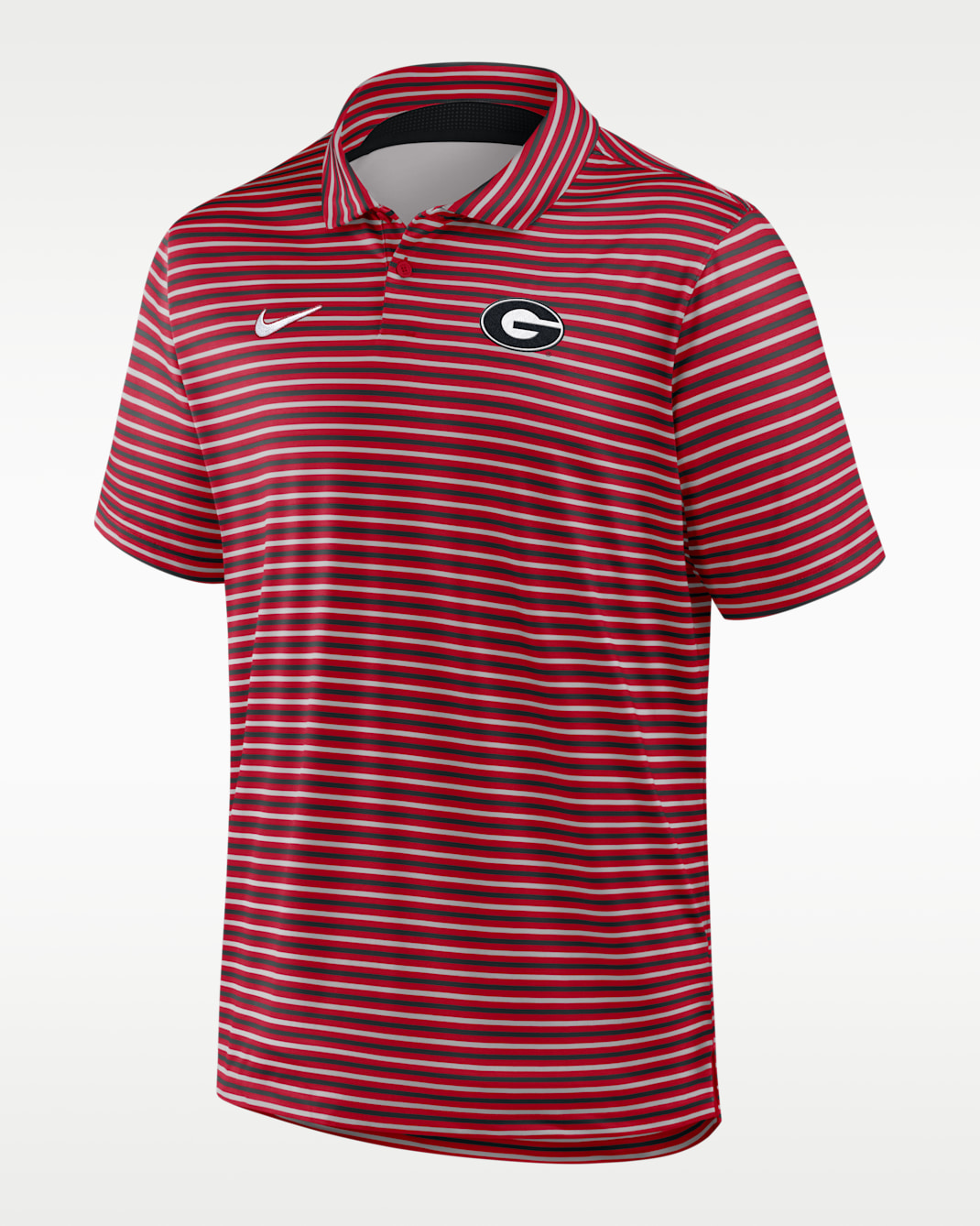 Georgia Tour Stripe Men's Nike Dri-FIT College Polo - Red