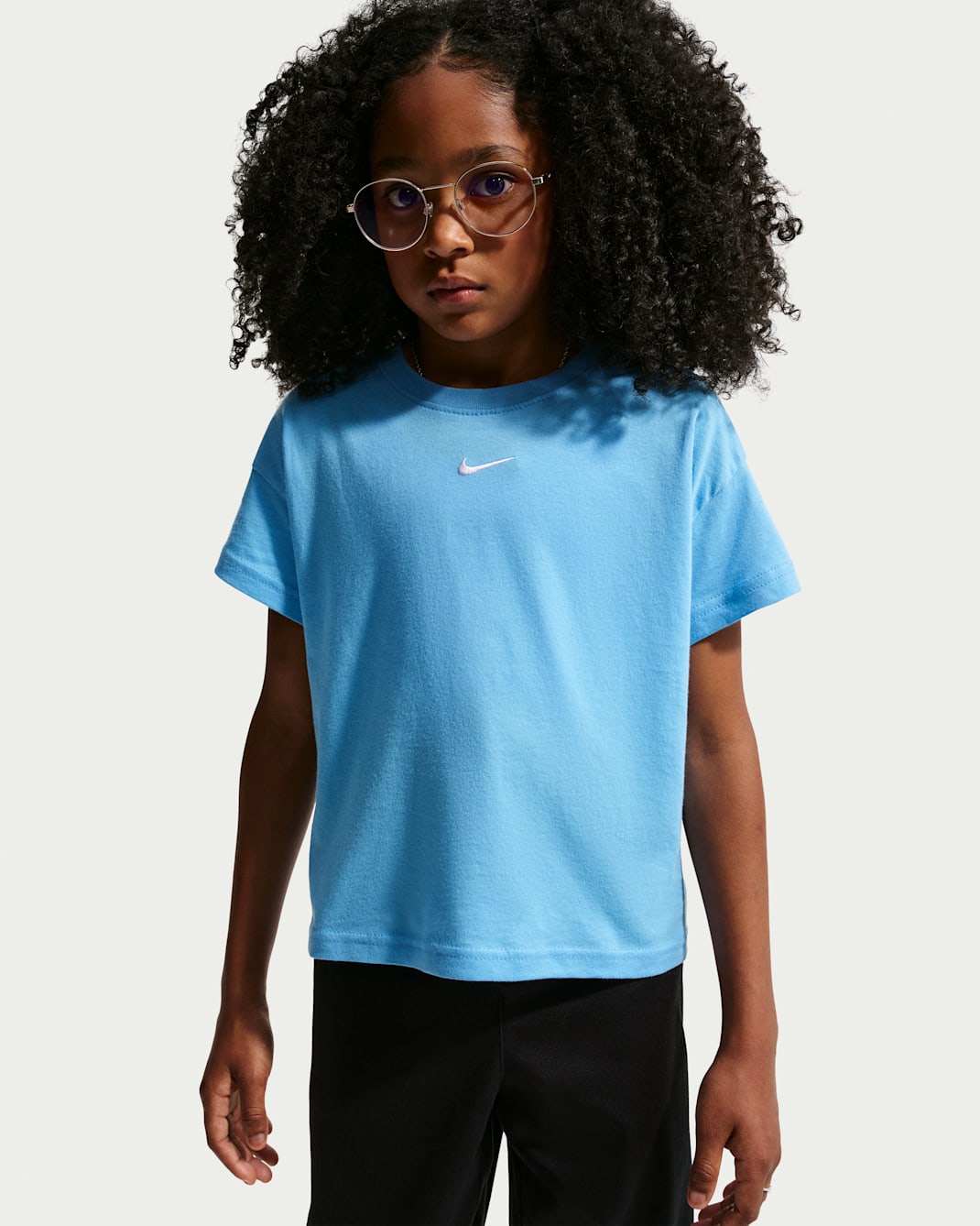 Nike Sportswear Essential Big Kids' (Girls') T-Shirt - Football Blue