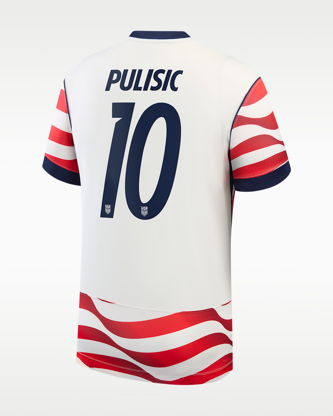 Christian Pulisic USMNT 2026 Stadium Home Men's Nike Dri-FIT Soccer Jersey - White