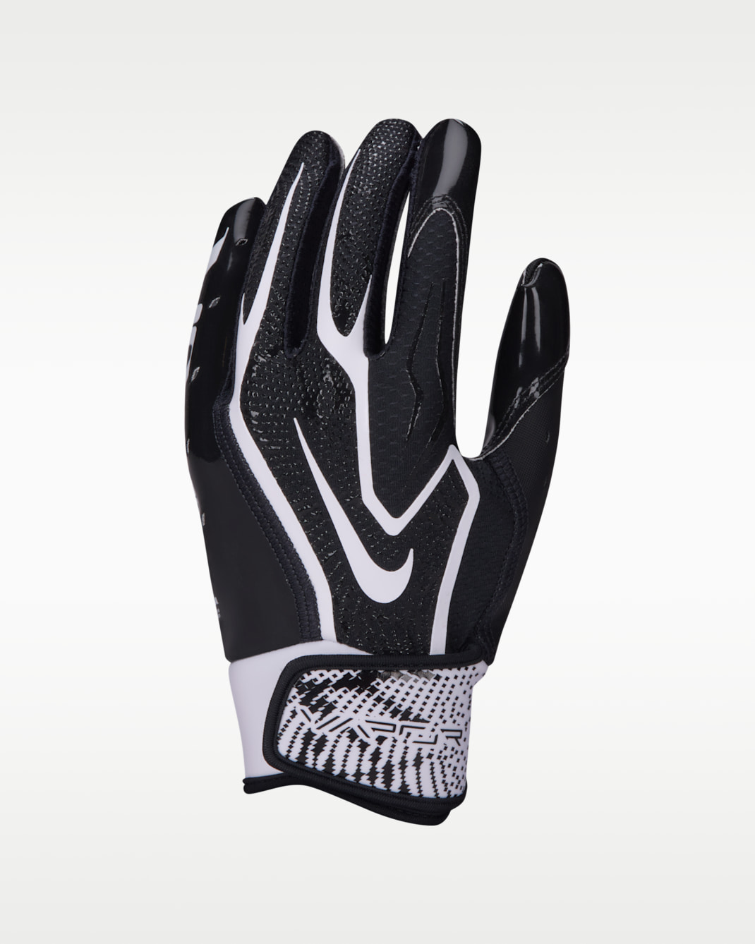 Nike Vapor Jet 9.0 Big Kids' Football Gloves (1 Pair) - Black/Black/White