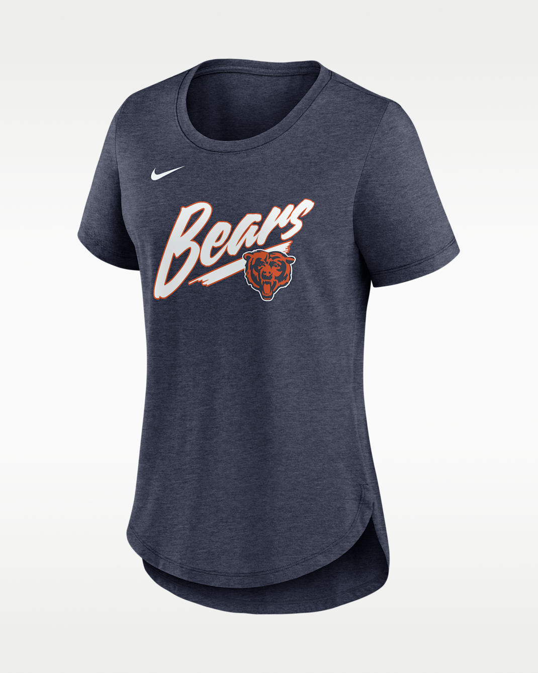 Chicago Bears Primetime Women's Nike NFL T-Shirt - Navy