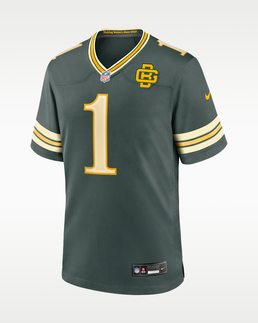 Micah Parsons Green Bay Packers Rivalries Collection Men's Nike NFL Game Jersey - Green